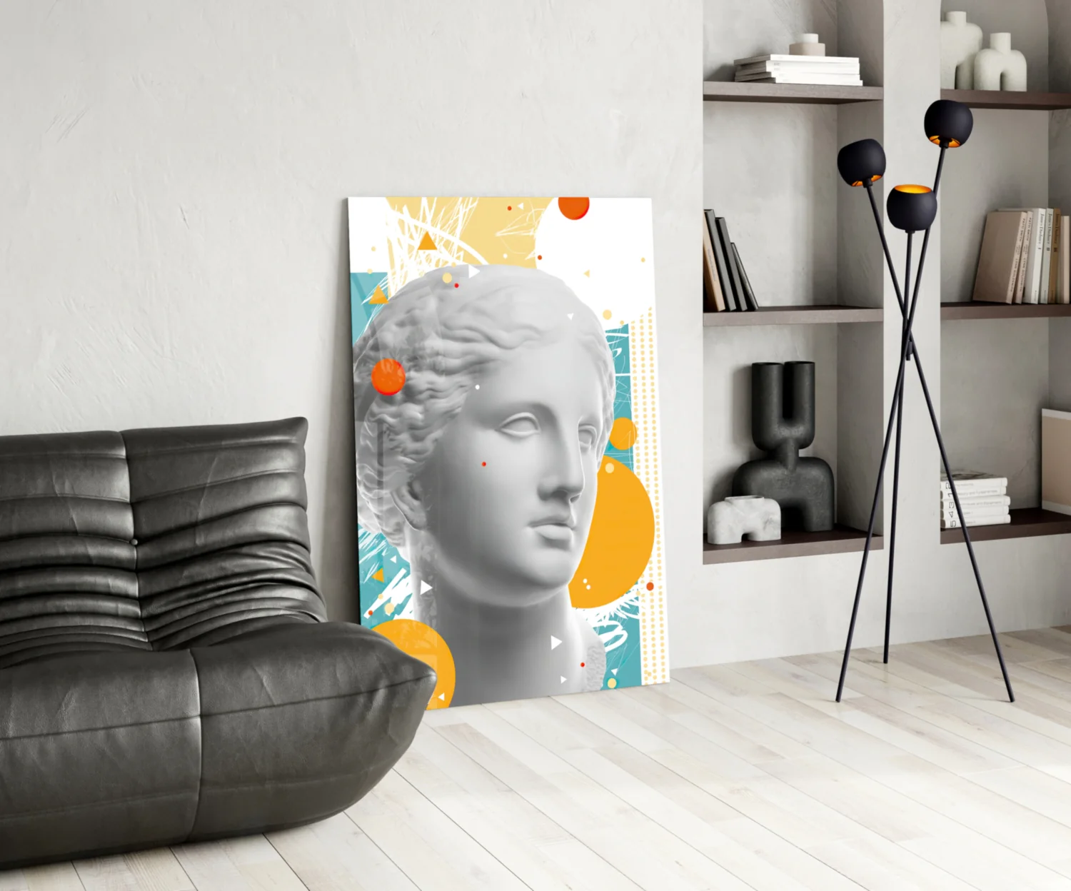 Sculpture Glass Wall Art - Image 6