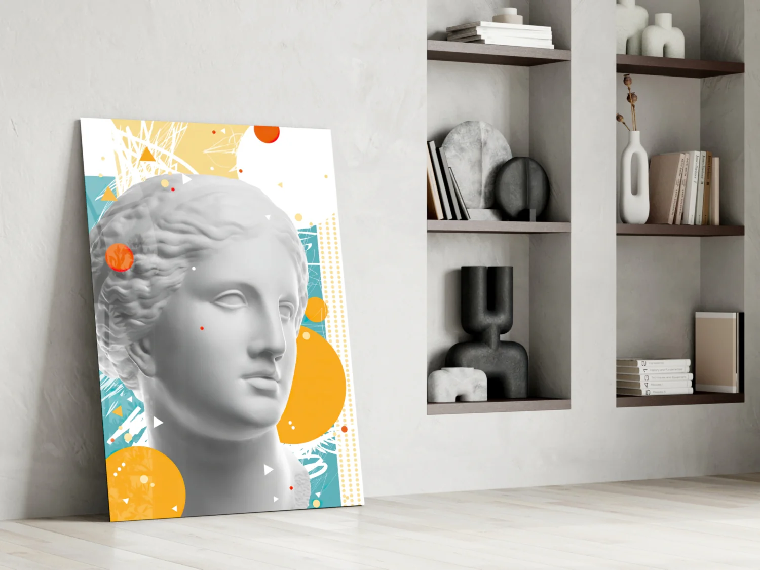 Sculpture Glass Wall Art - Image 7