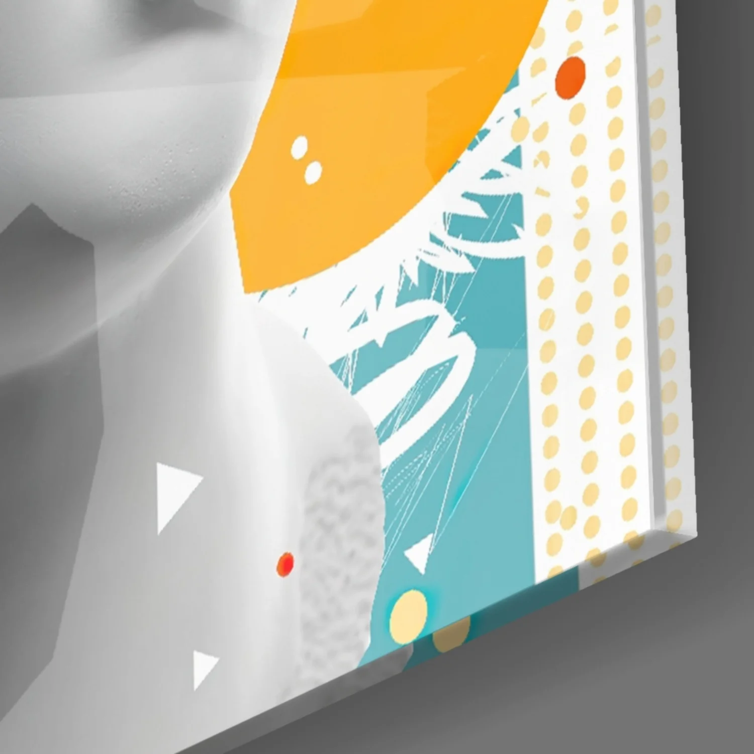 Sculpture Glass Wall Art - Image 8