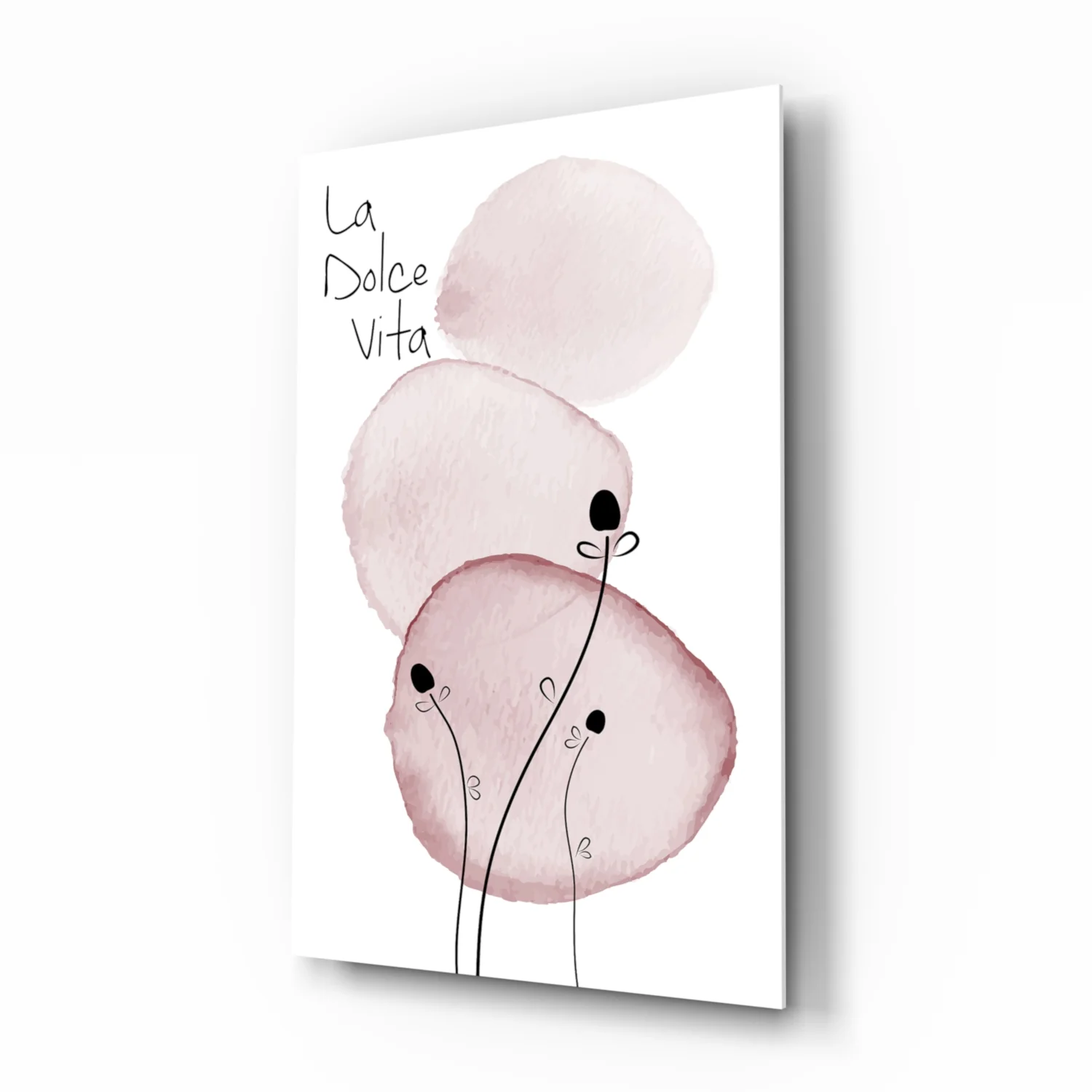 La Dolce Vita Glass Wall Art - Image 2