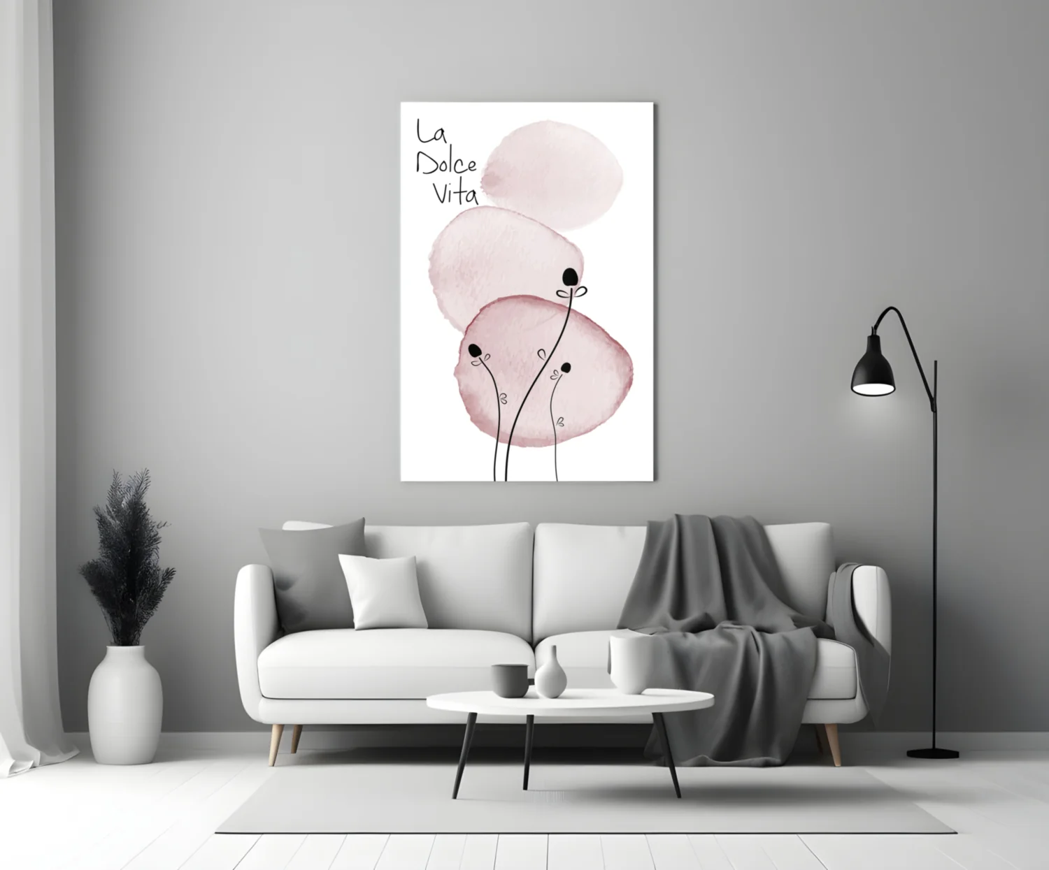 La Dolce Vita Glass Wall Art - Image 4