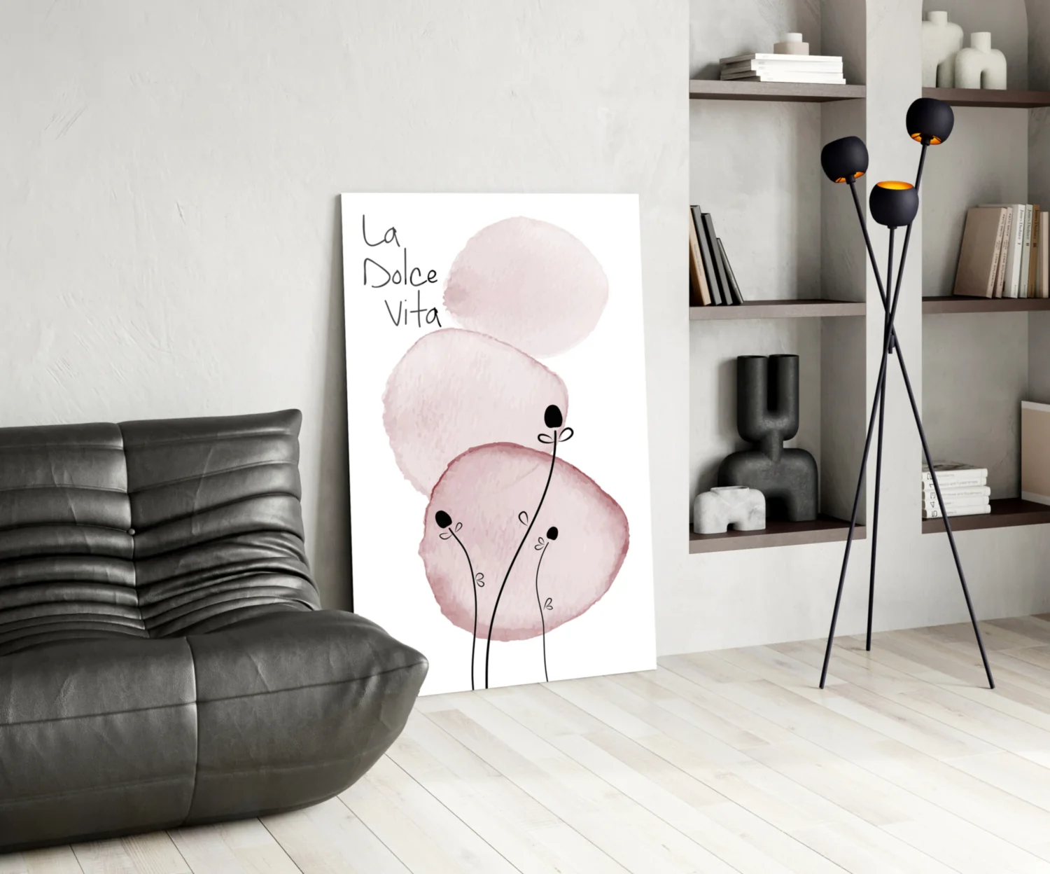 La Dolce Vita Glass Wall Art - Image 6