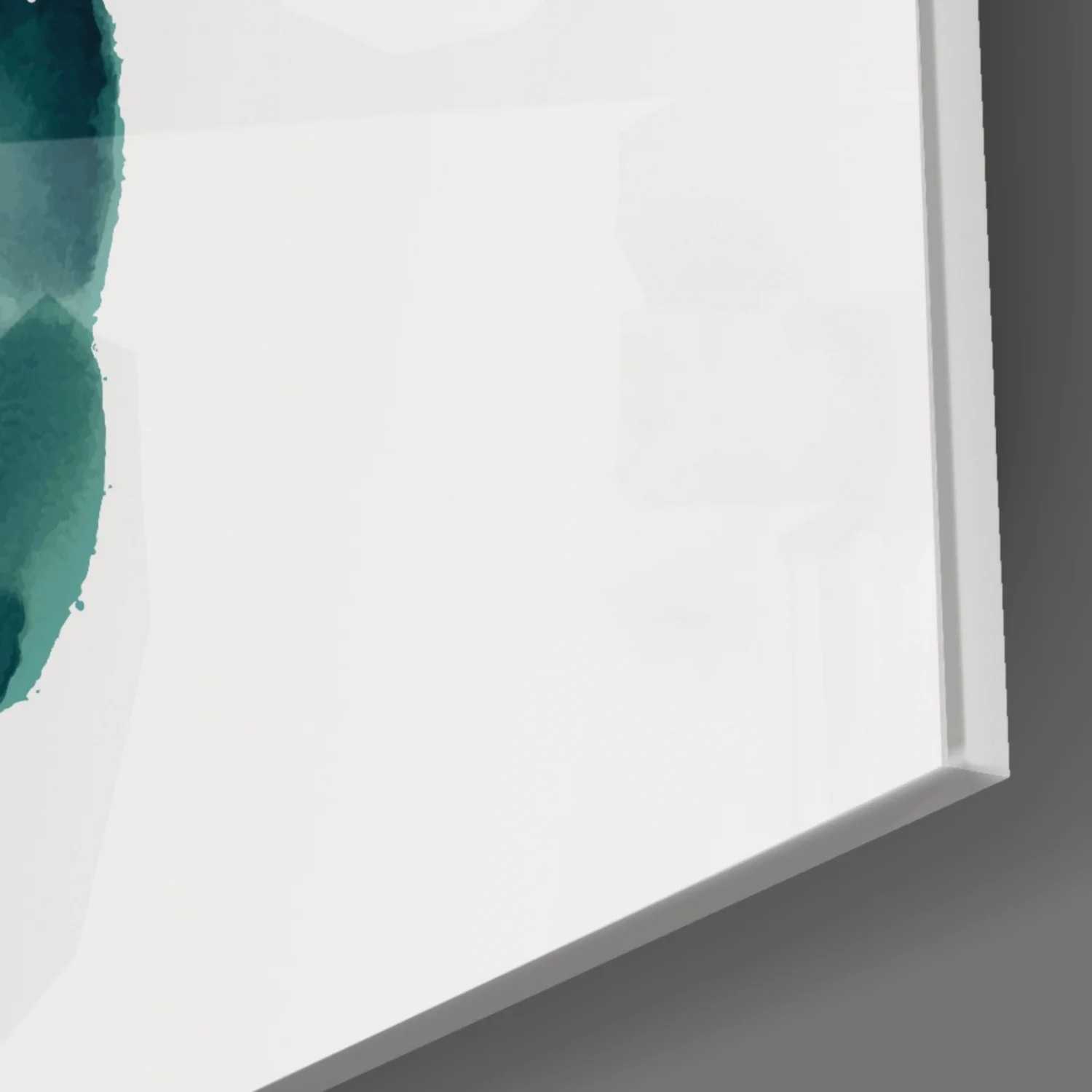 Abstract Shapes Glass Wall Art - Image 8