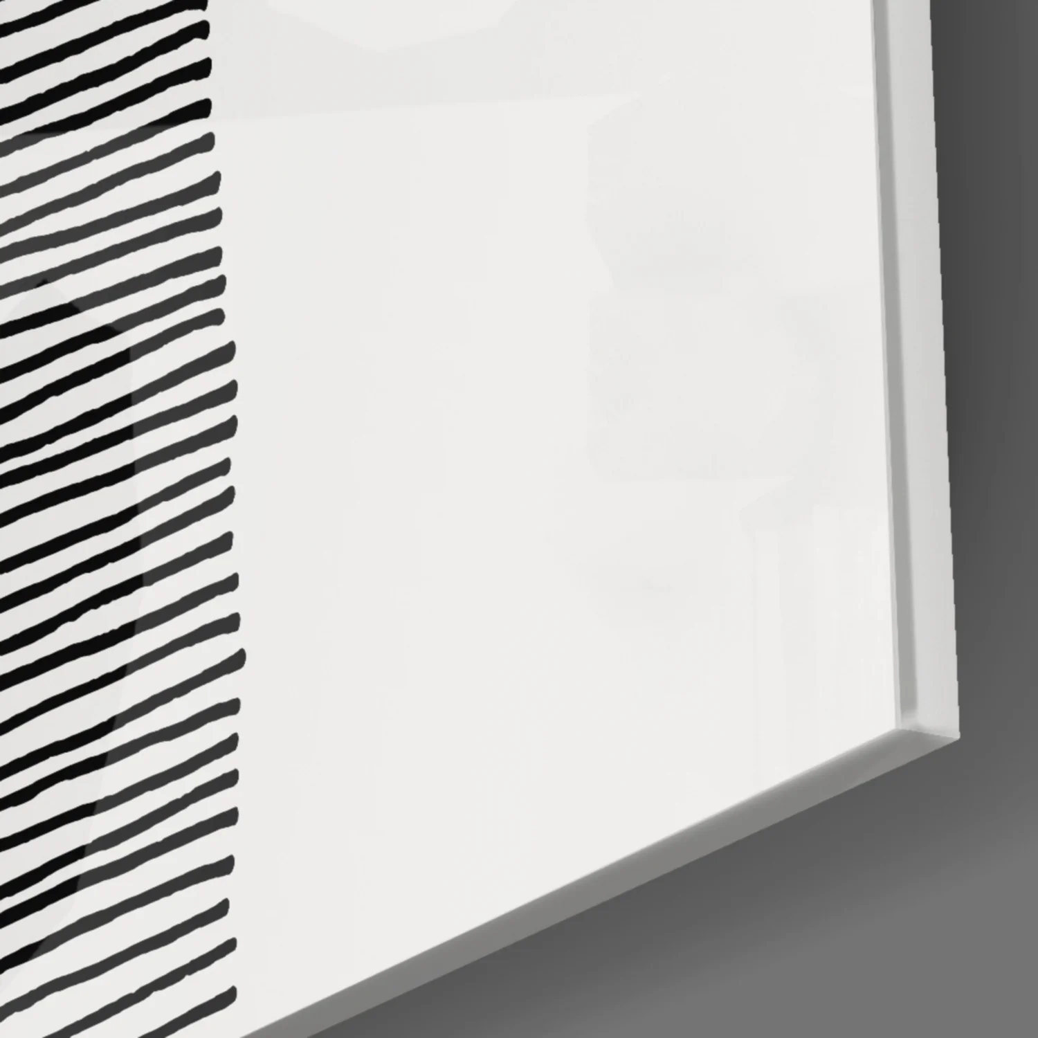 Abstract Shapes Glass Wall Art - Image 8