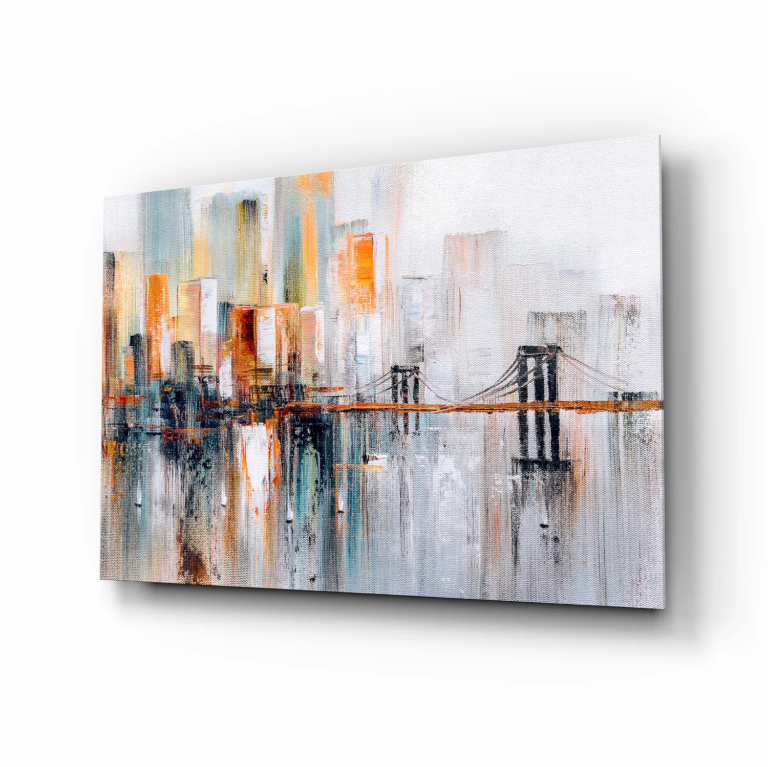 Ghost TownGlass Wall Art - Image 2