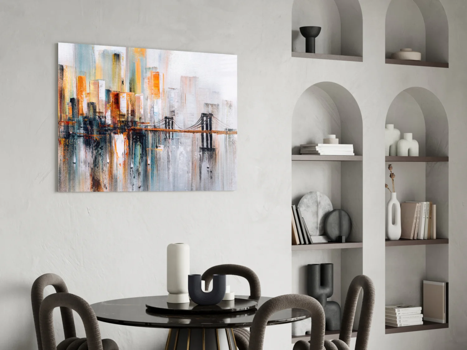 Ghost TownGlass Wall Art - Image 6