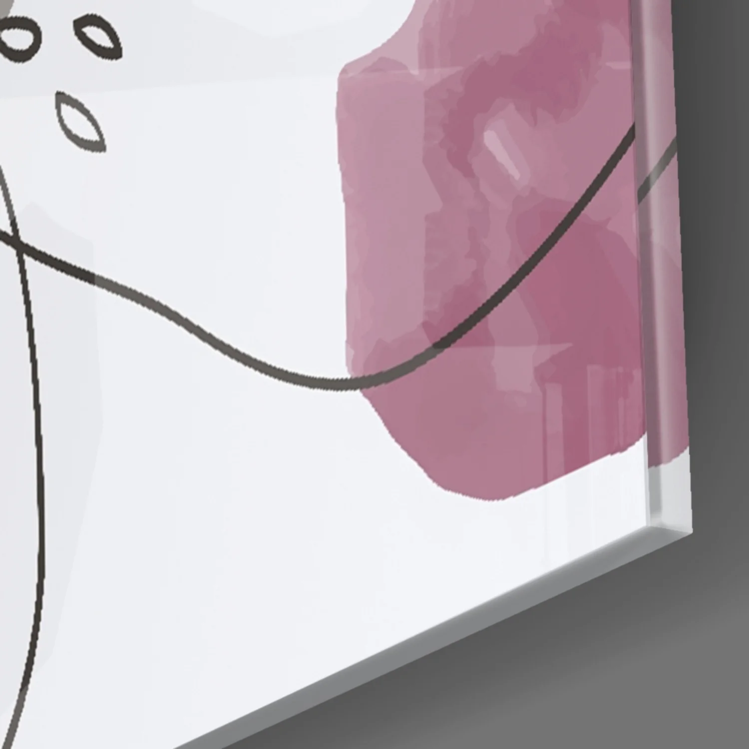 Flower Glass Wall Art - Image 8