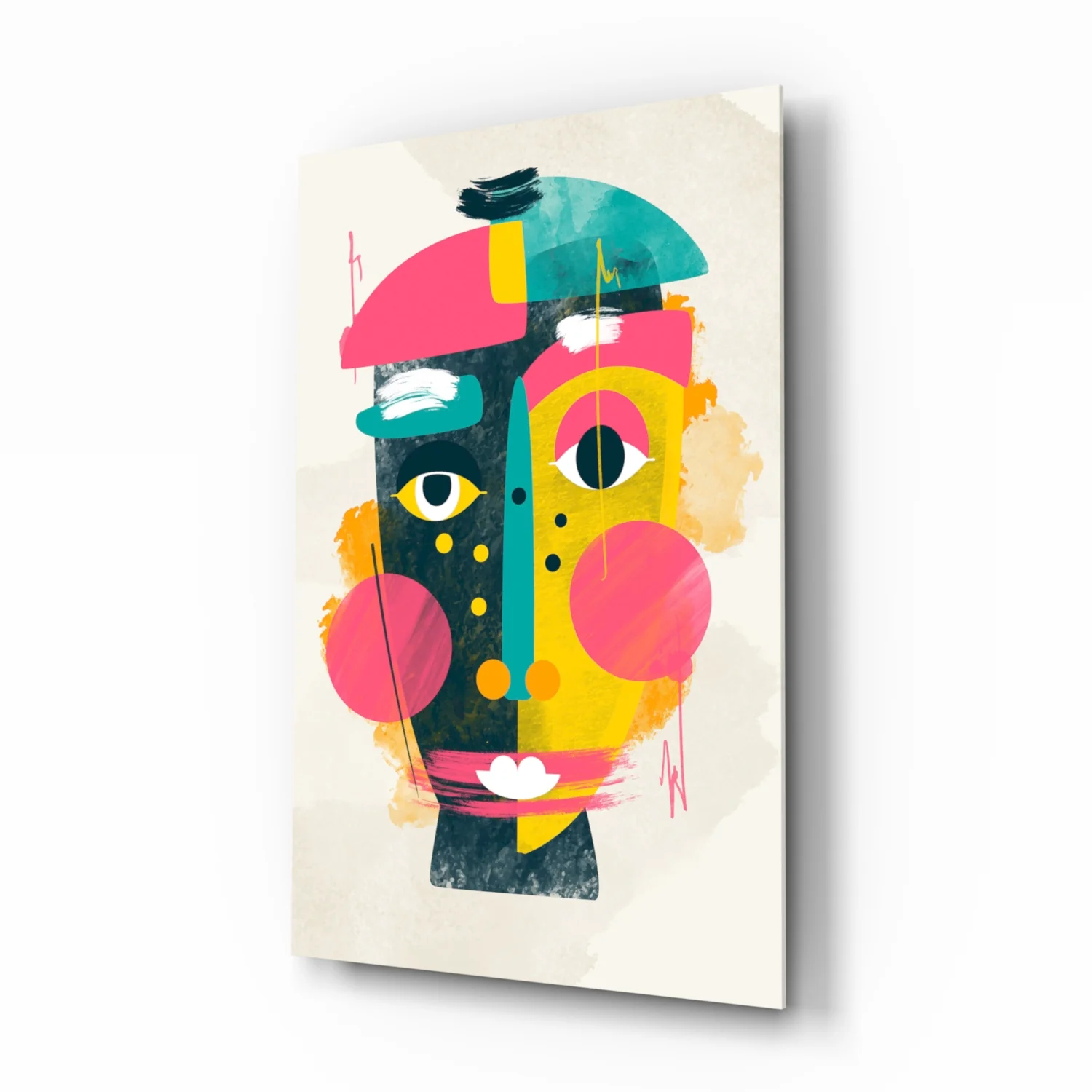 Illustration Glass Wall Art - Image 2