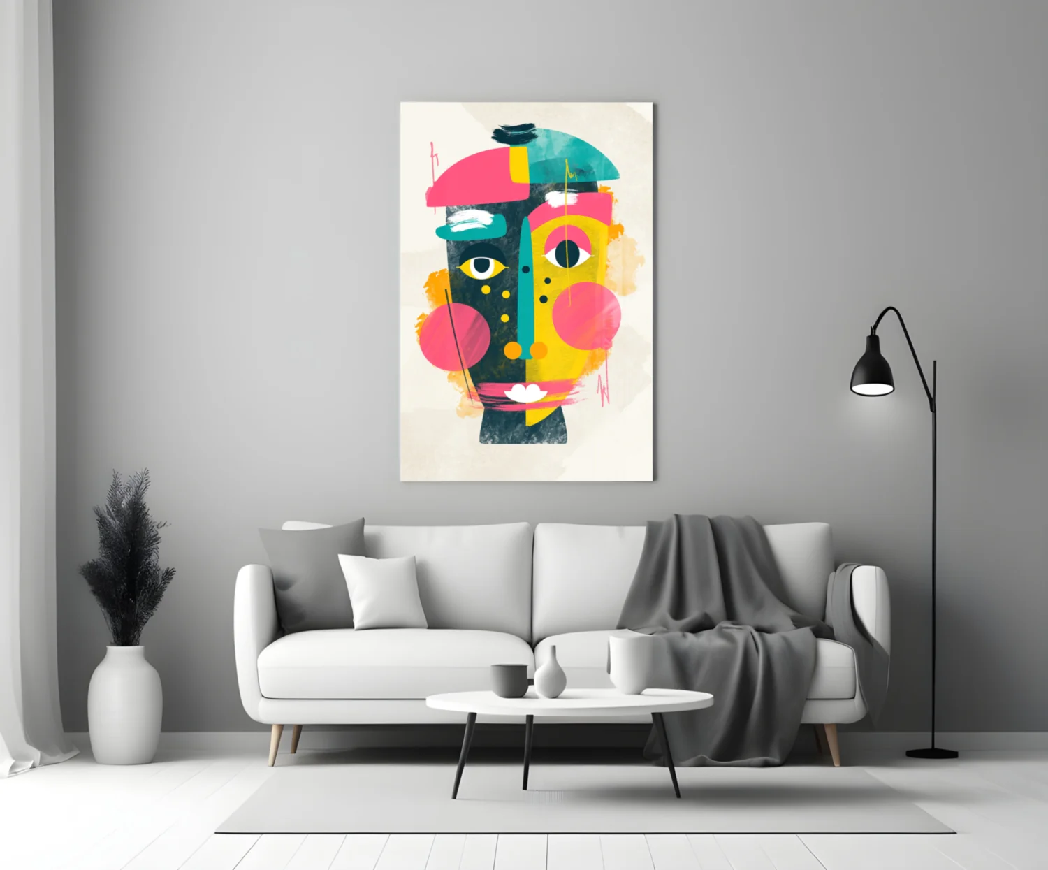 Illustration Glass Wall Art - Image 4