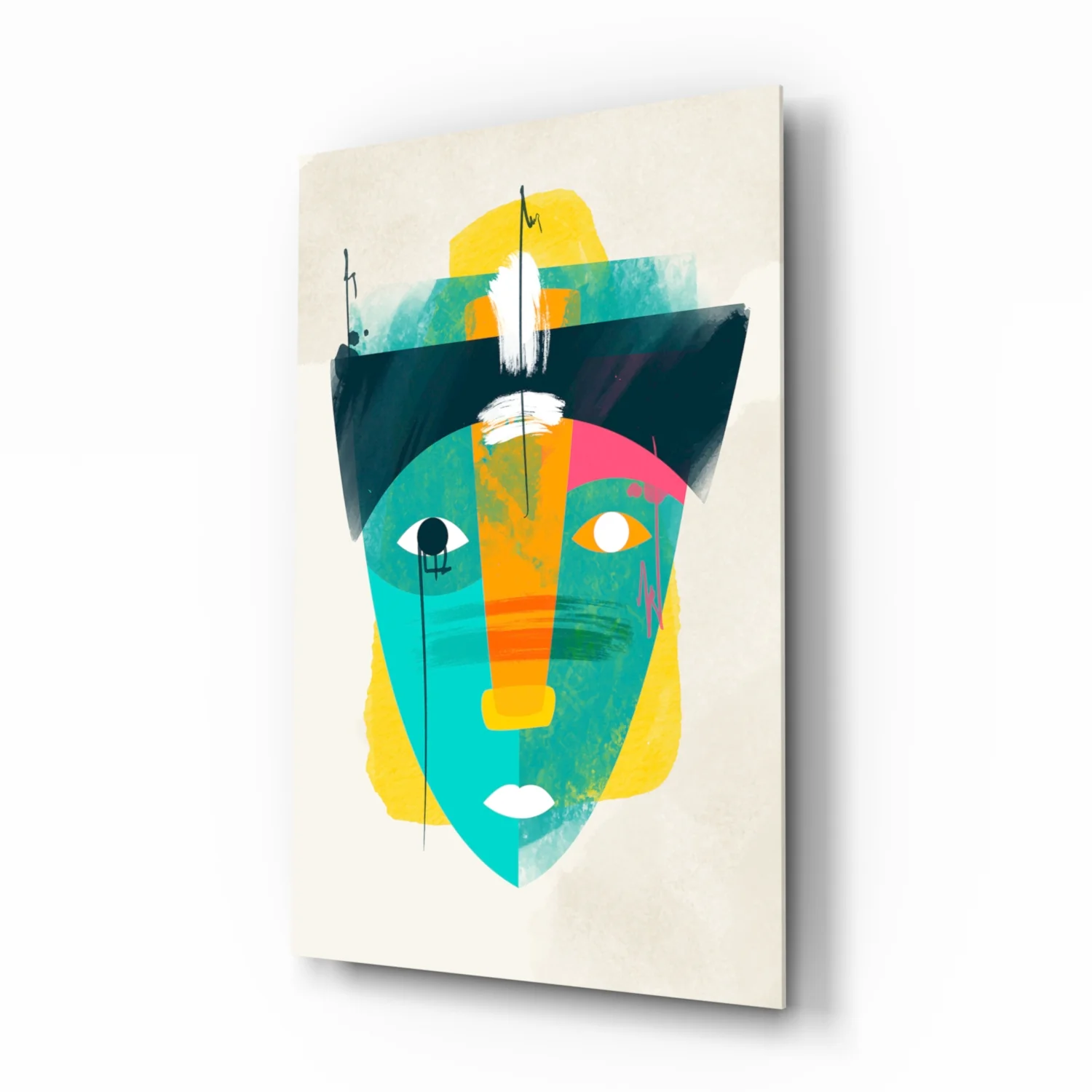 Illustration Glass Wall Art - Image 2