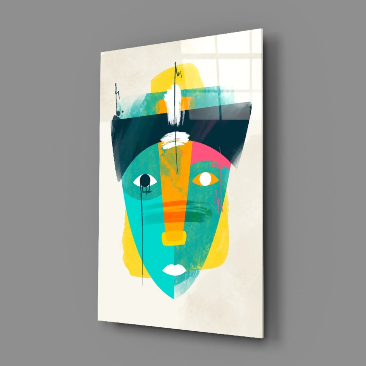 Illustration Glass Wall Art - Image 3