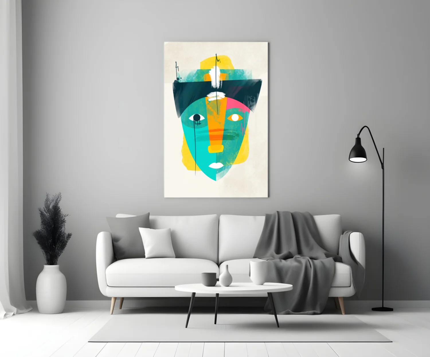 Illustration Glass Wall Art - Image 4