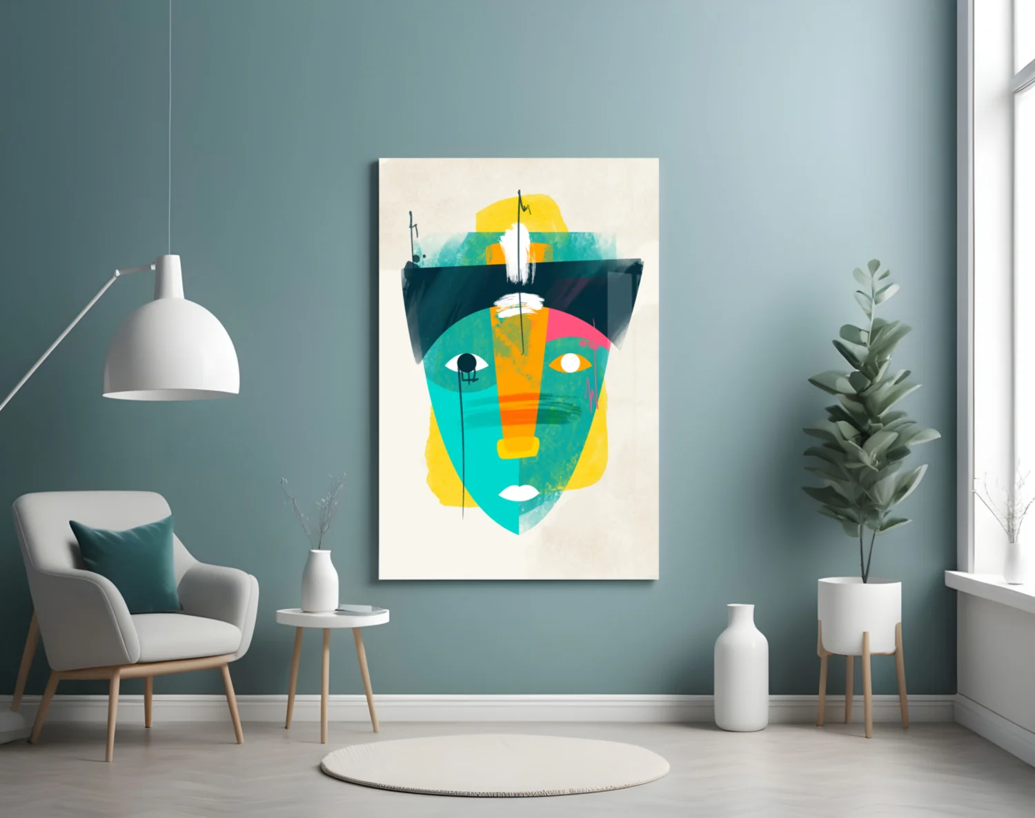 Illustration Glass Wall Art - Image 5