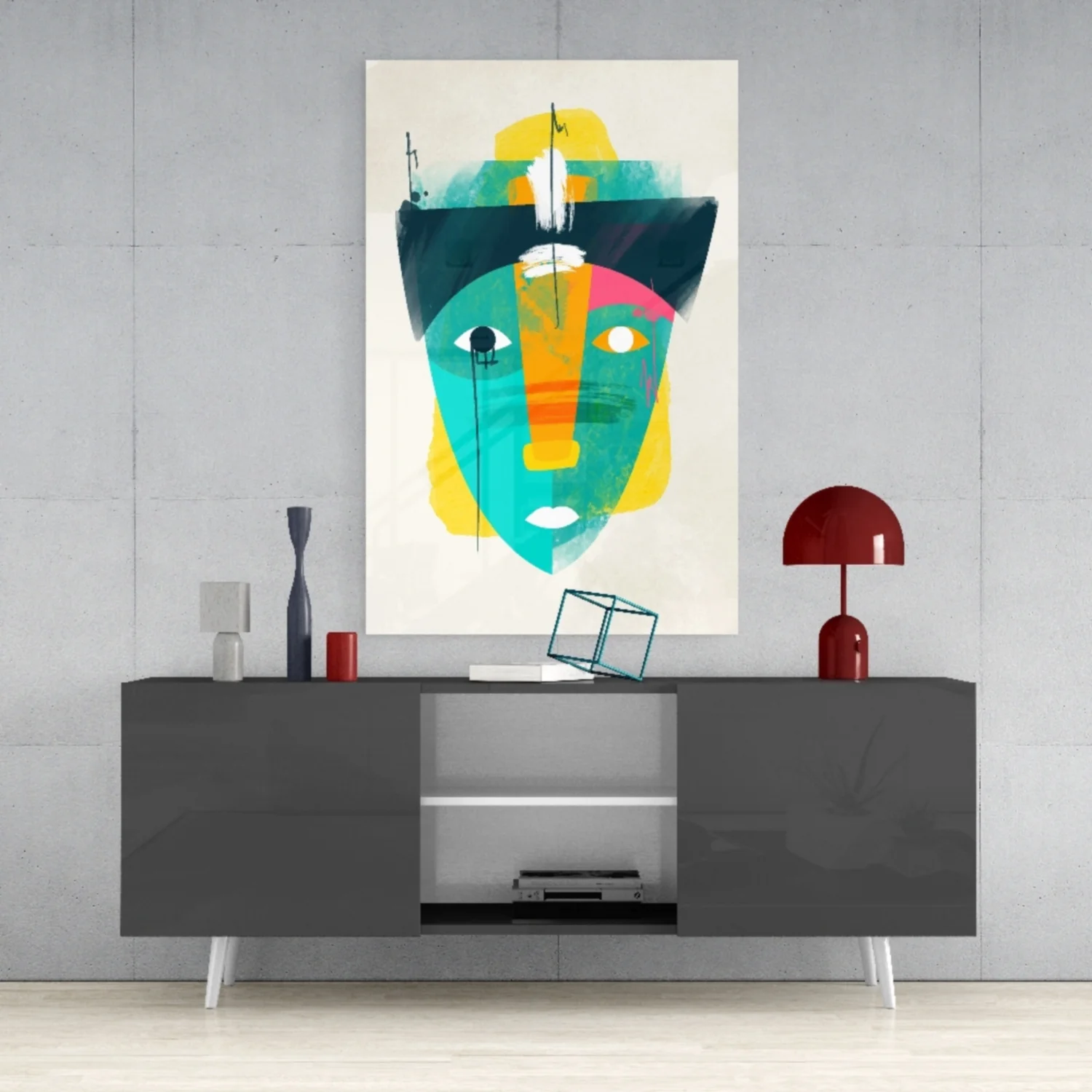 Illustration Glass Wall Art - Image 9
