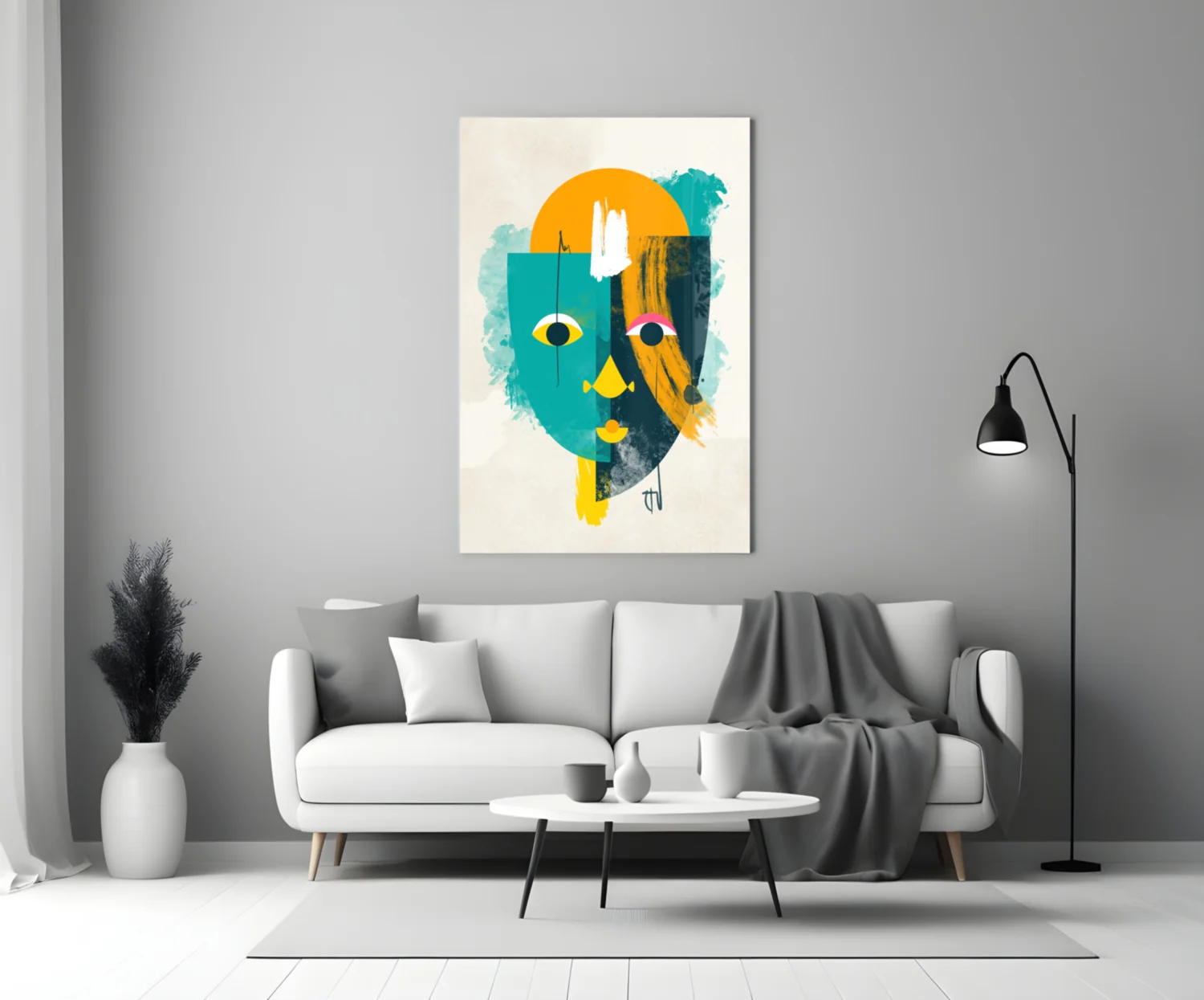 Illustration Glass Wall Art - Image 4