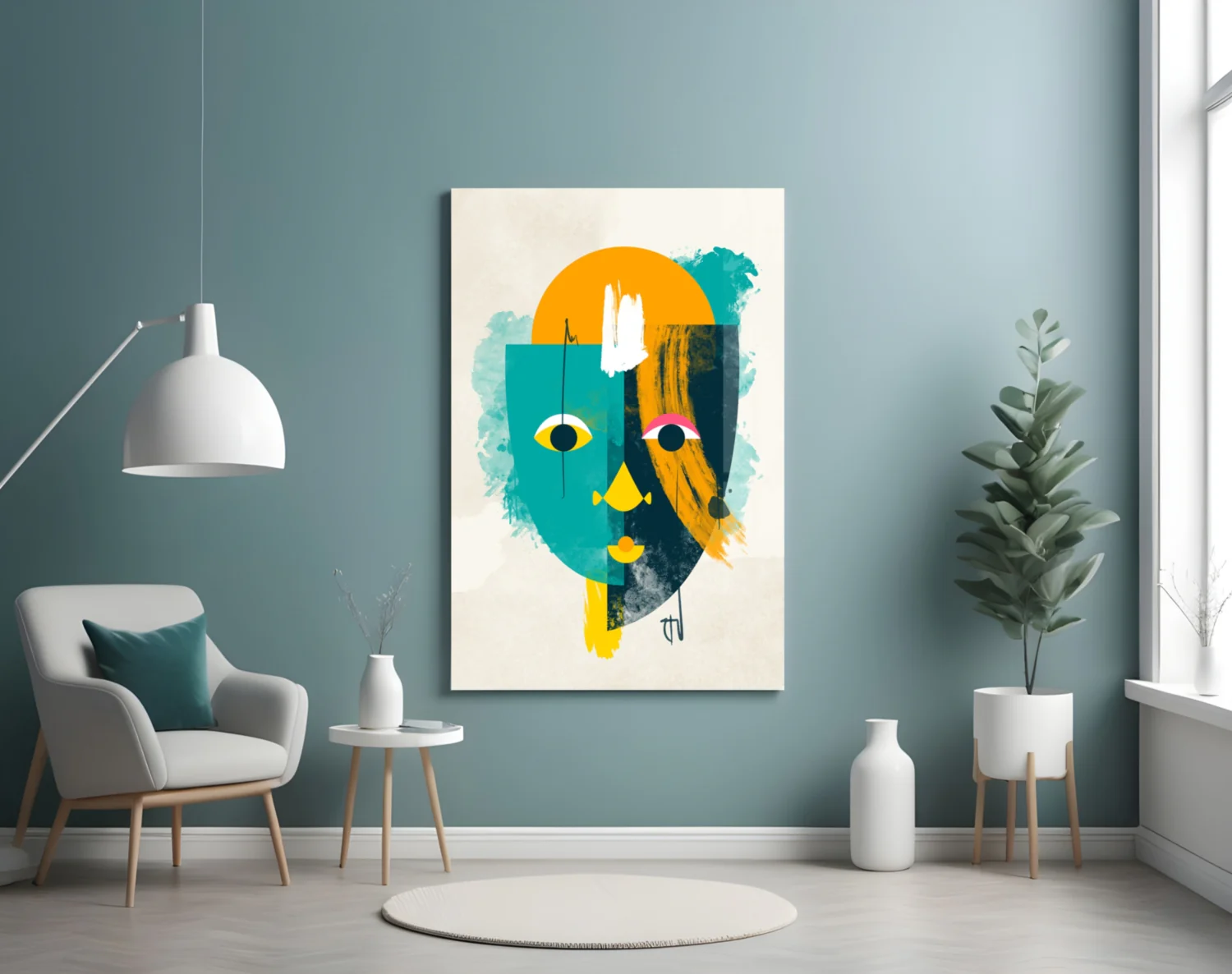 Illustration Glass Wall Art - Image 5