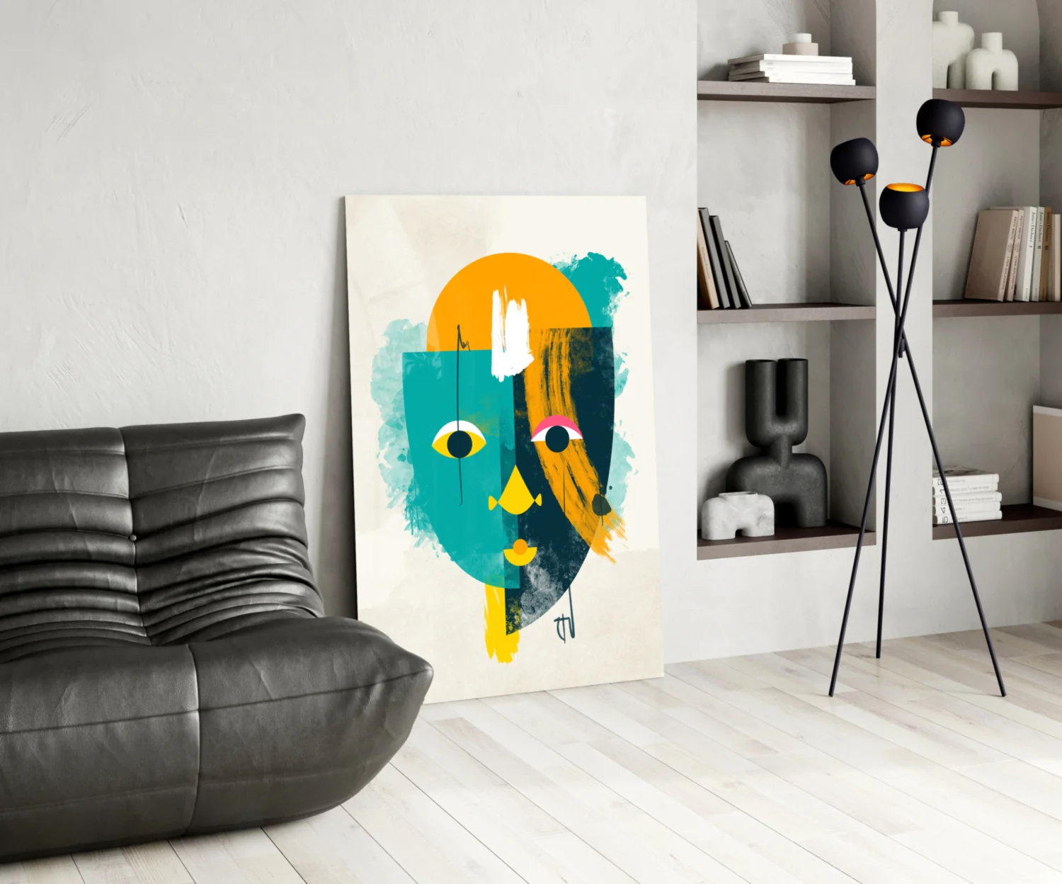 Illustration Glass Wall Art - Image 6
