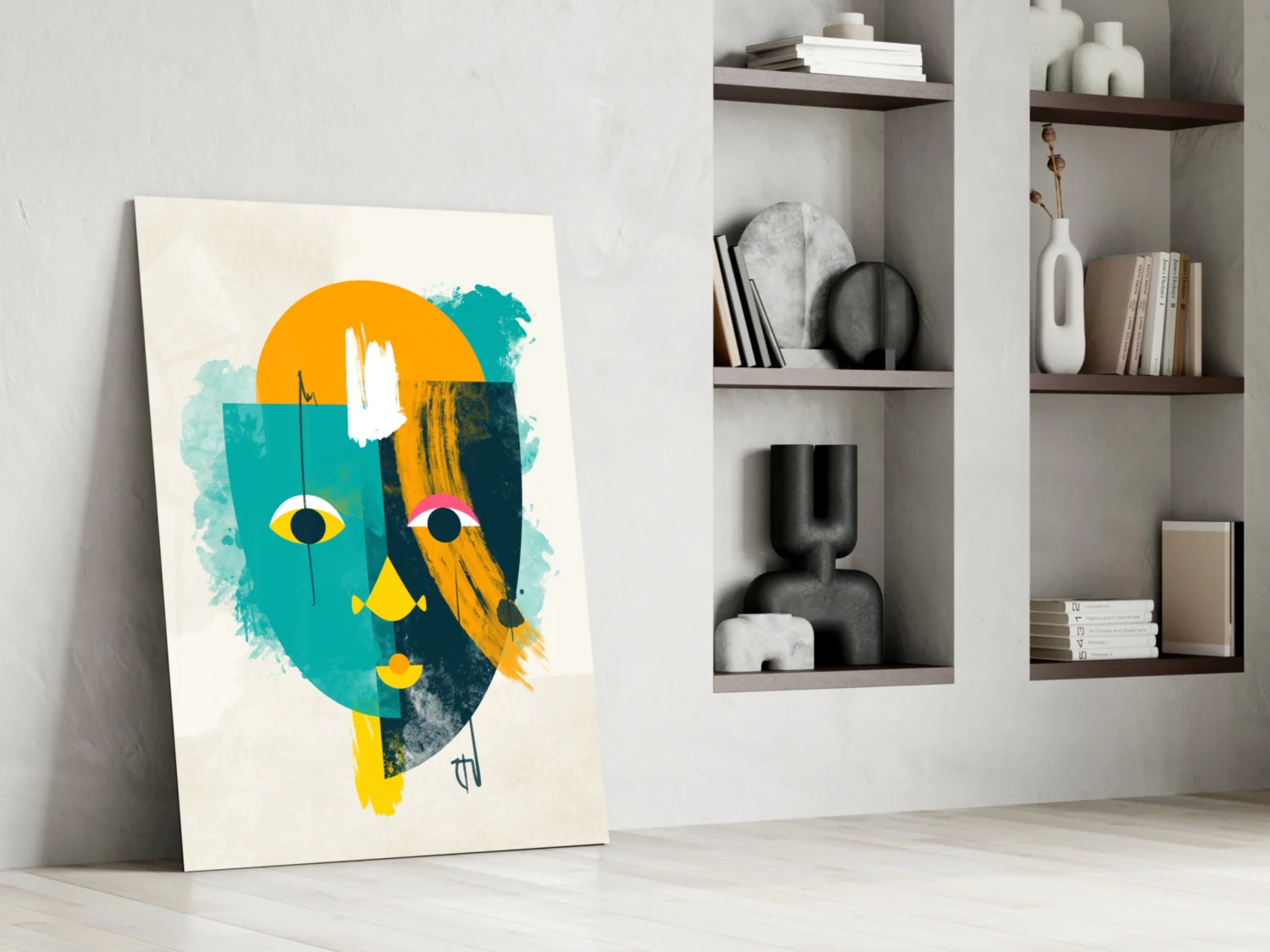 Illustration Glass Wall Art - Image 7