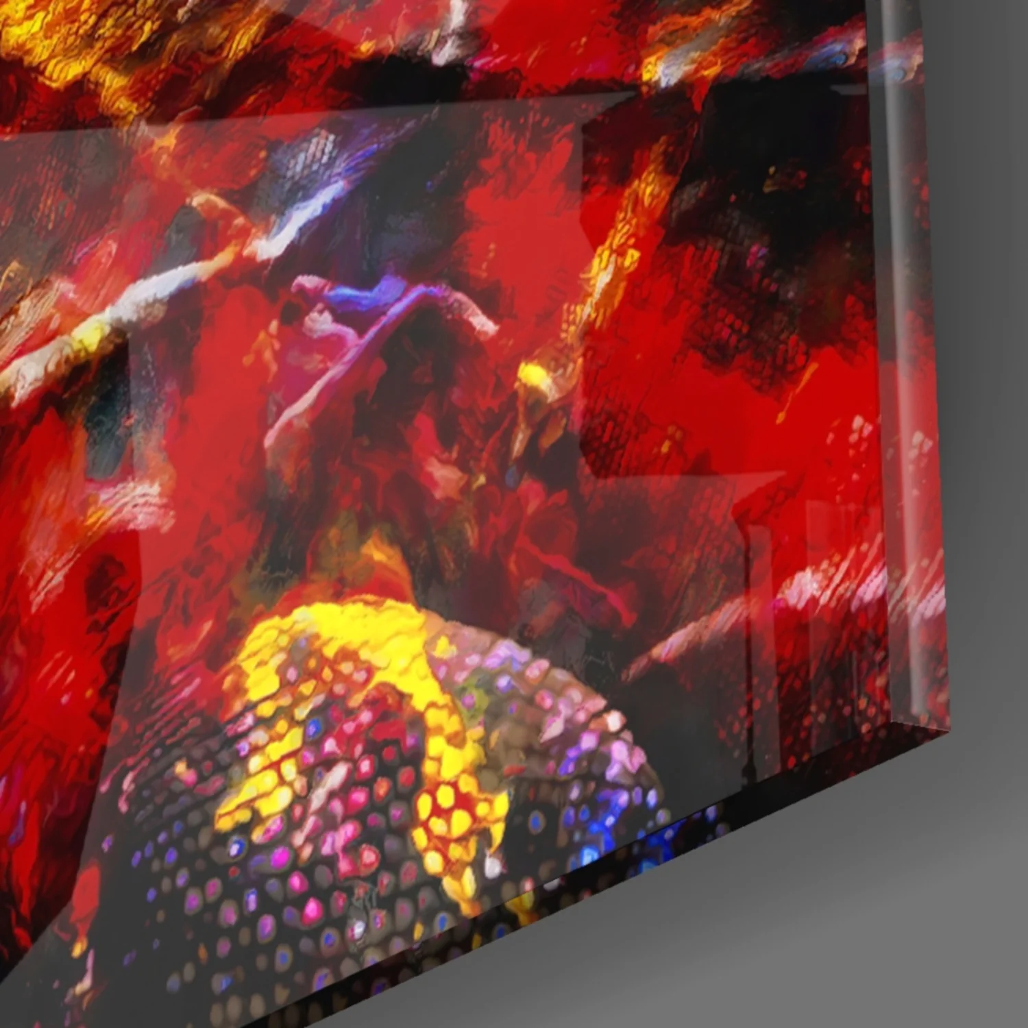 Chameleon Glass Wall Art - Image 8