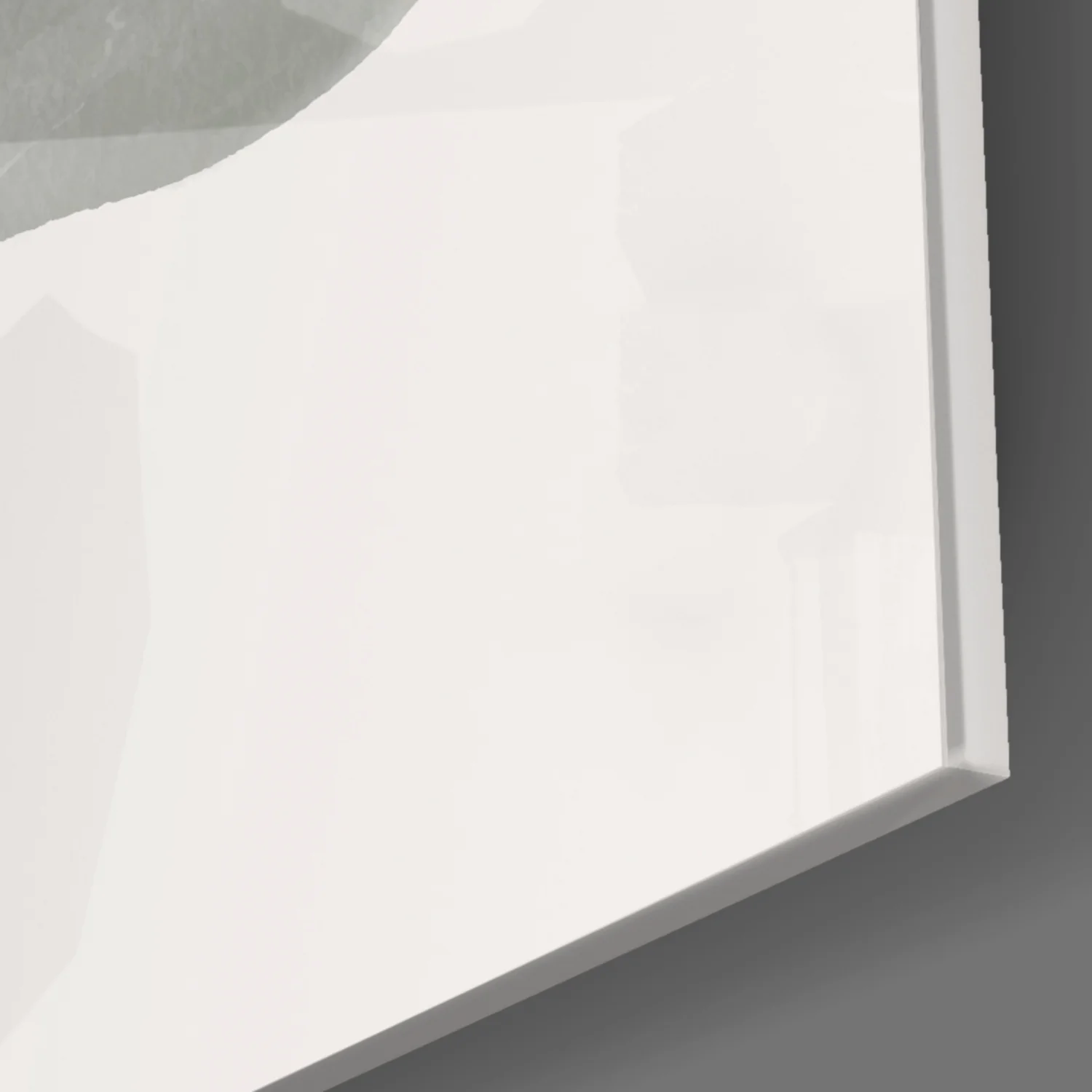 Abstract Shapes Glass Wall Art - Image 8