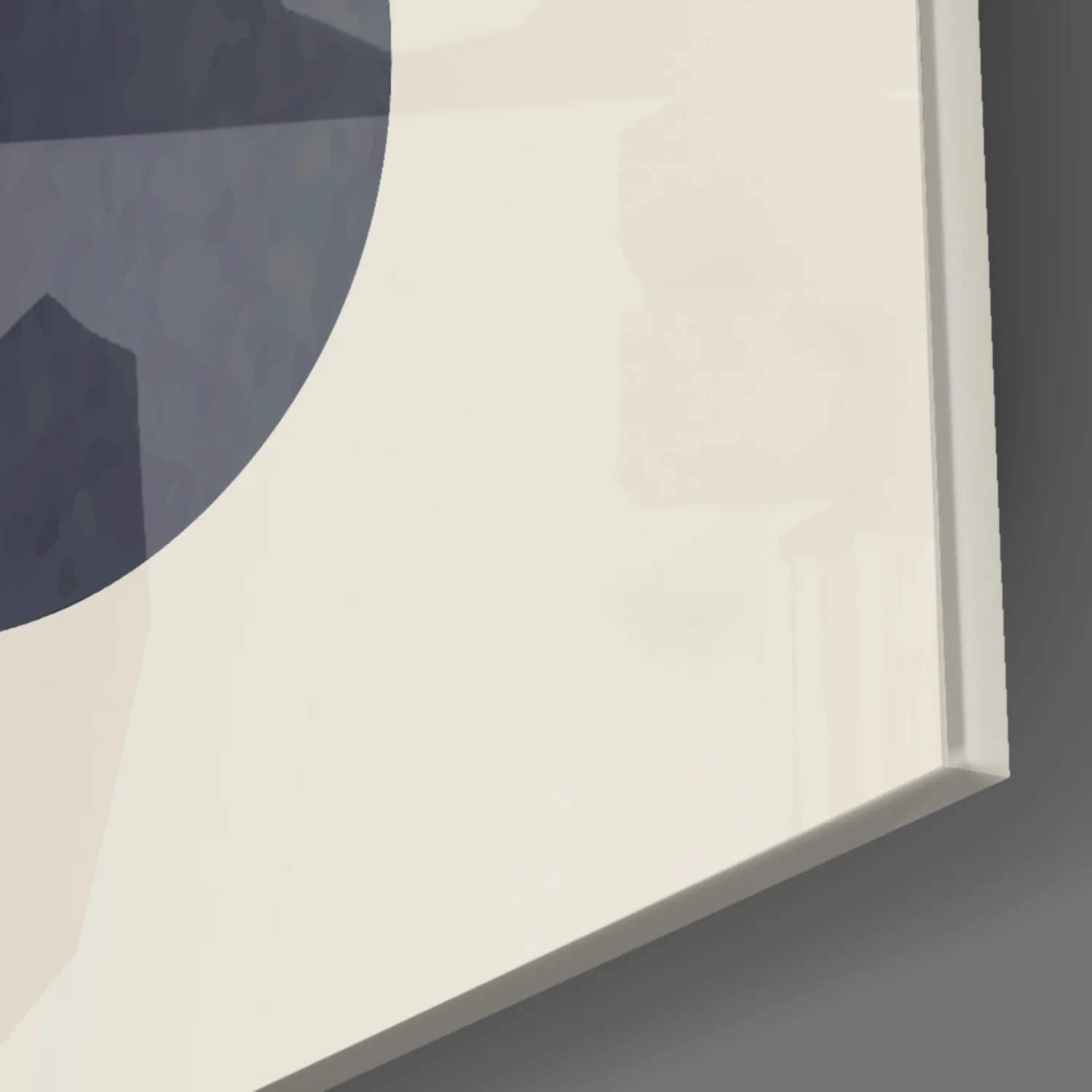 Abstract Shapes Glass Wall Art - Image 9
