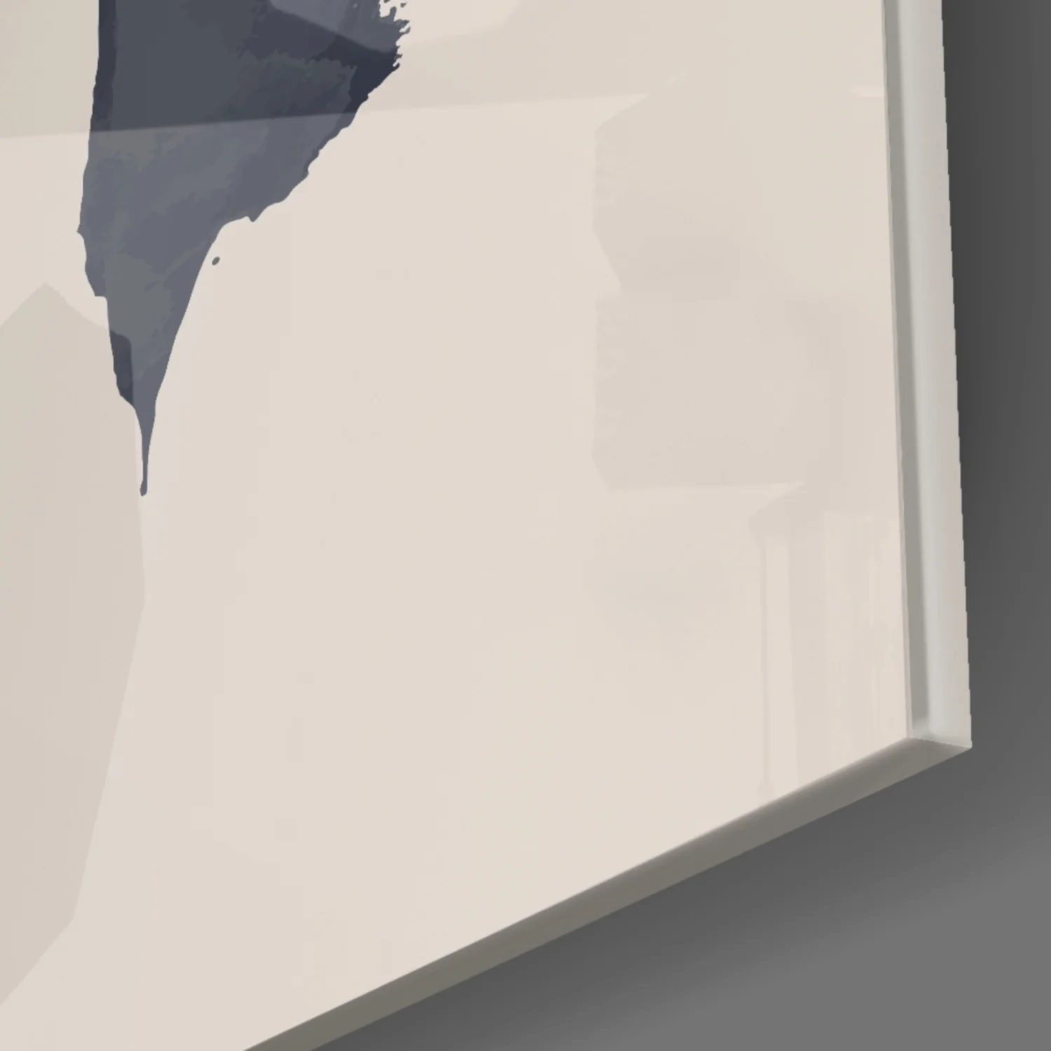 Abstract Shapes Glass Wall Art - Image 8