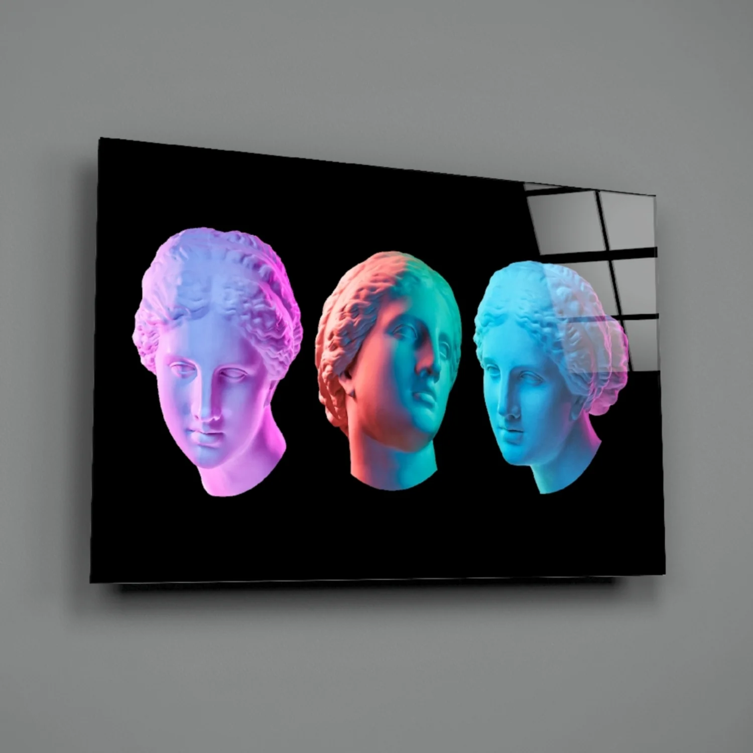 Statues Glass Wall Art - Image 3