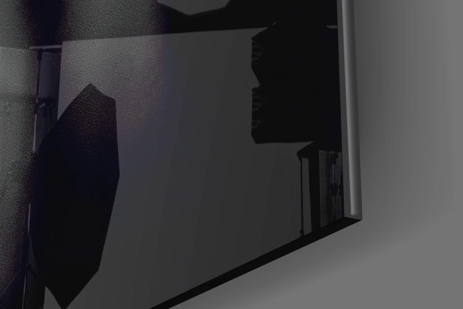 Silver Woman Glass Wall Art - Image 8
