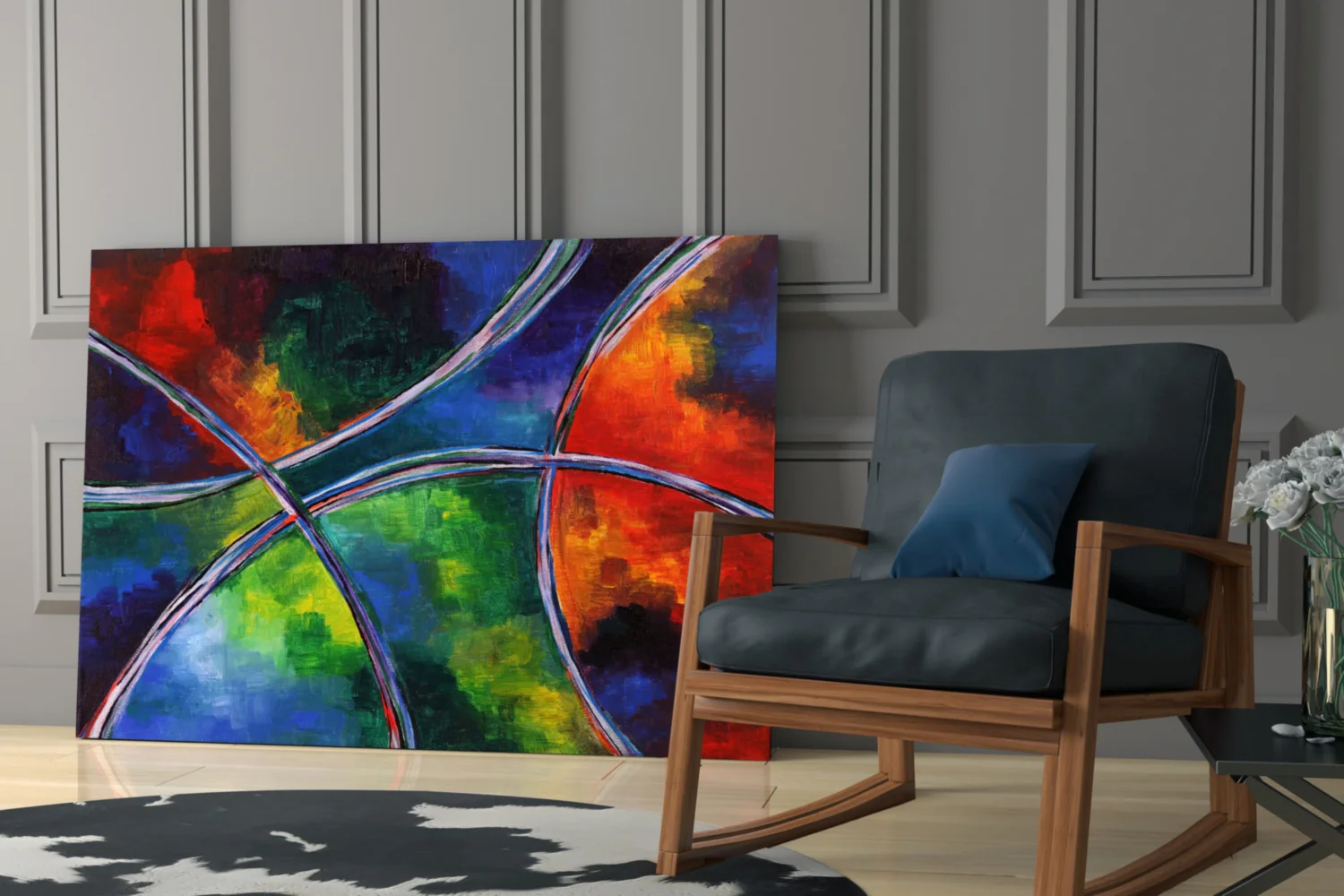 Colors Glass Wall Art - Image 7