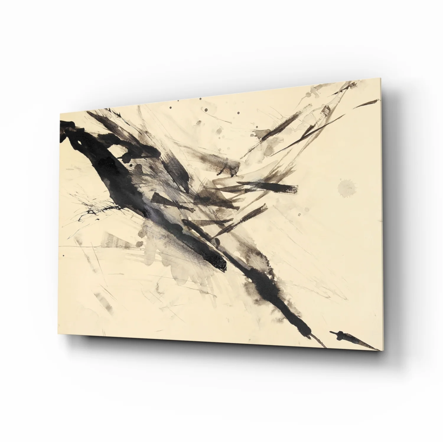 Abstract Glass Wall Art - Image 2