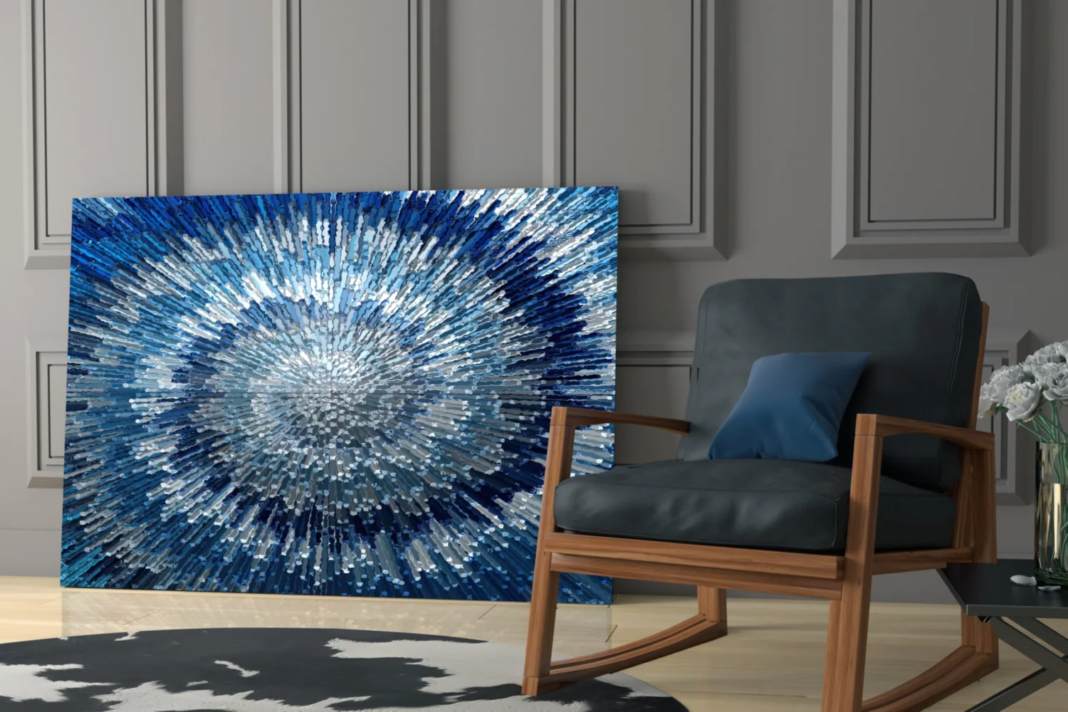Mosaic Glass Wall Art - Image 7