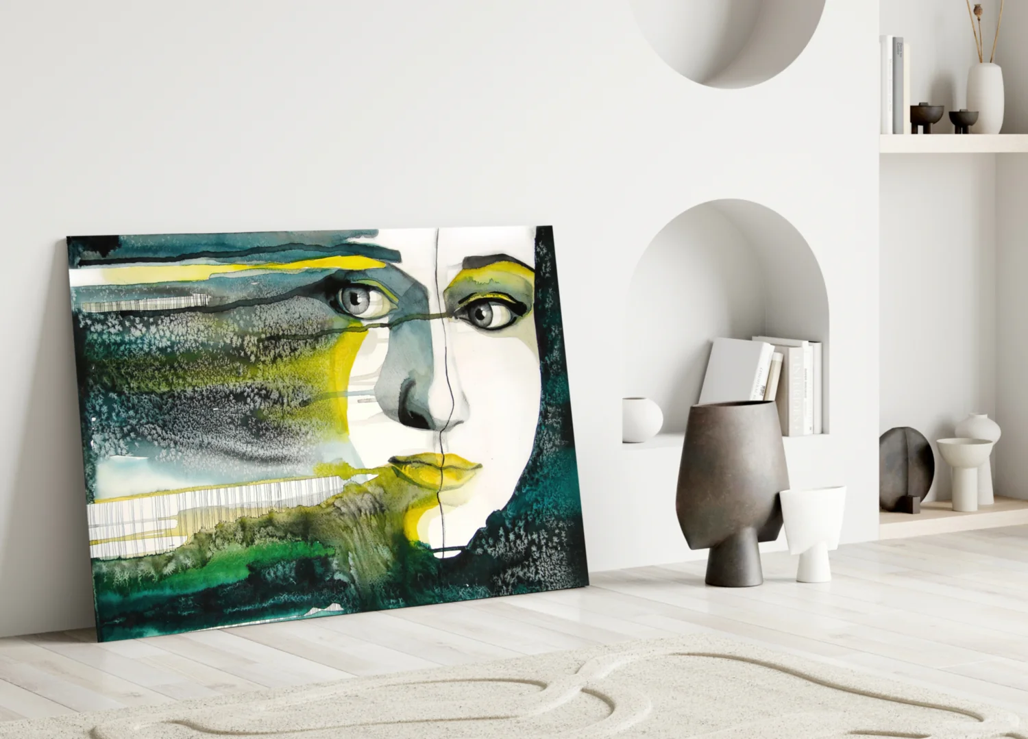 Women's Glass Wall Art - Image 4