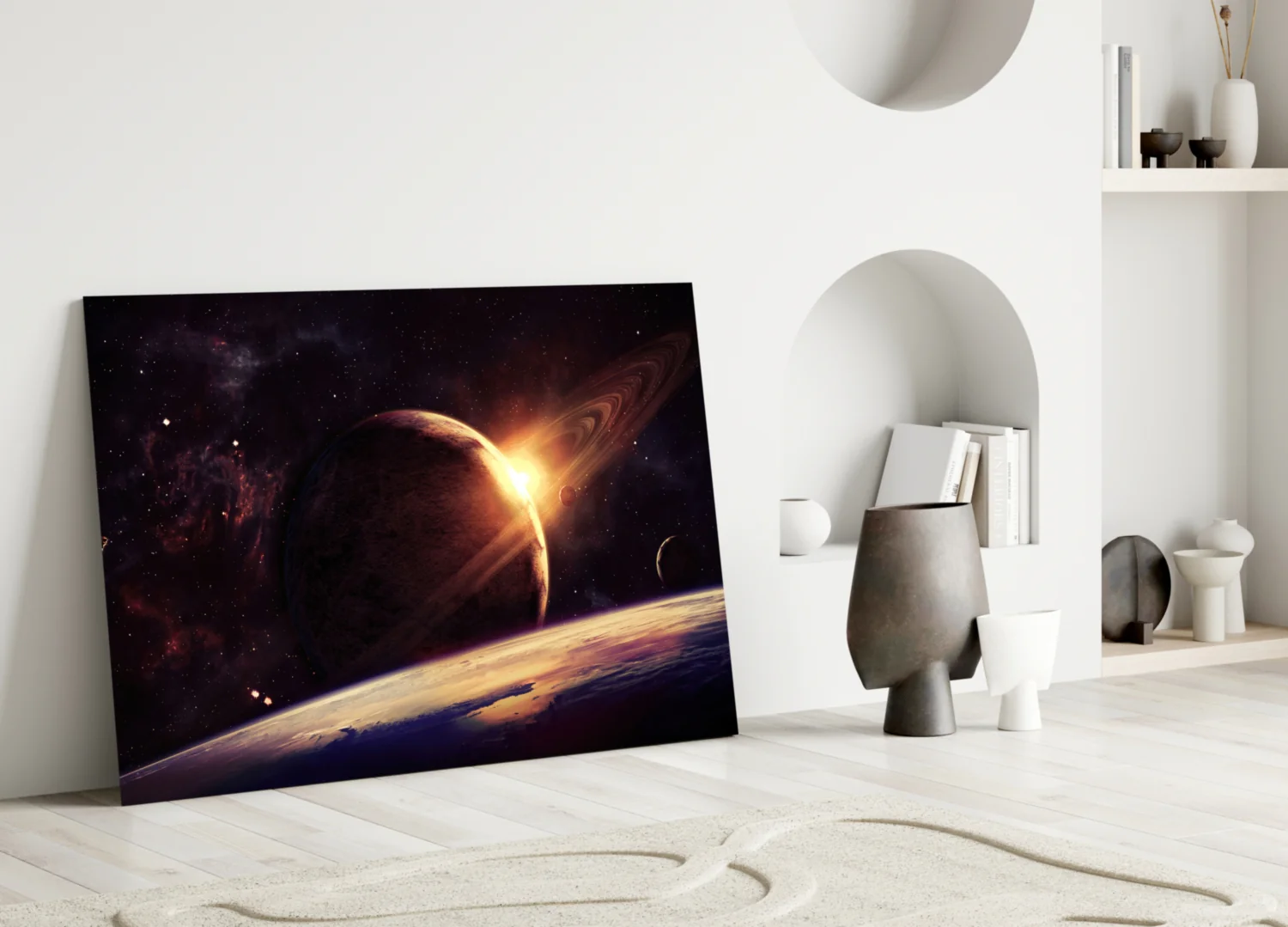 Space Glass Wall Art - Image 4