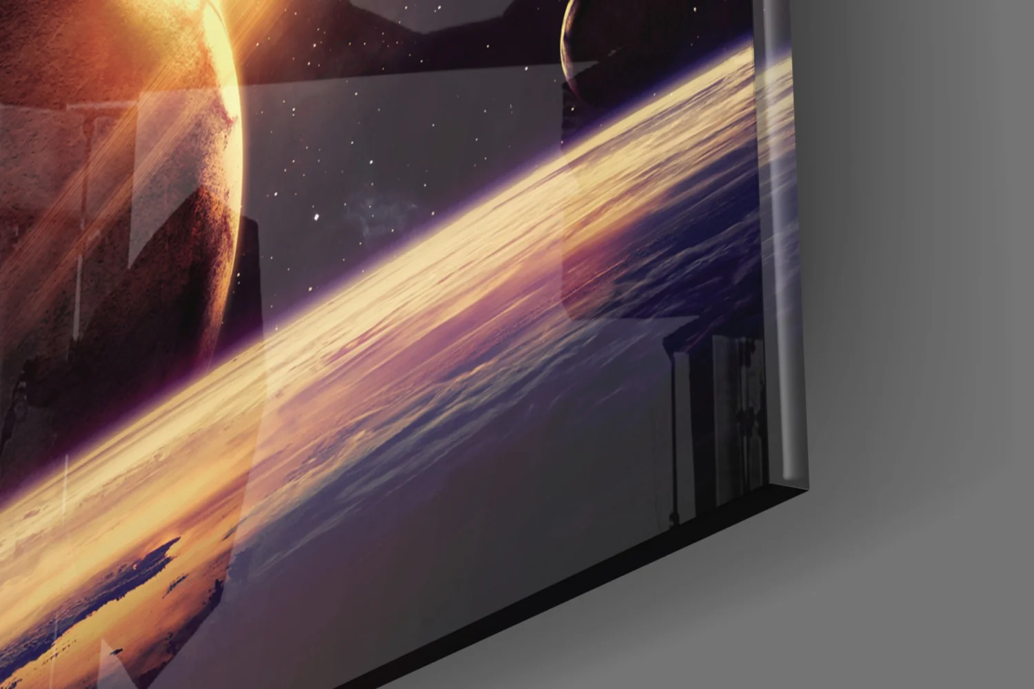 Space Glass Wall Art - Image 8