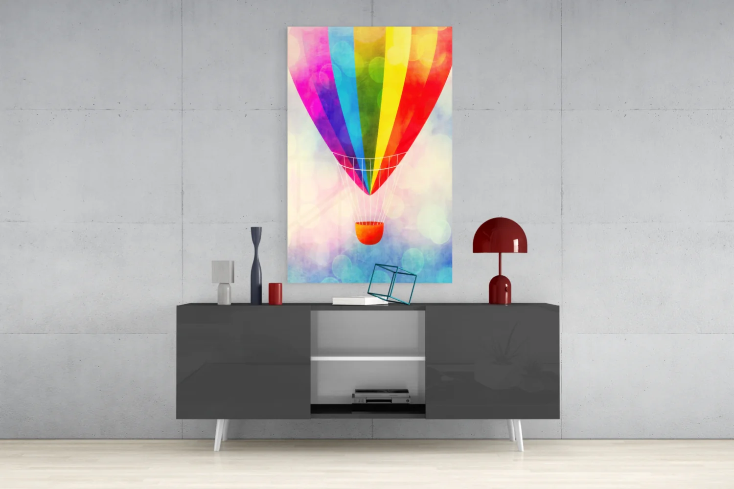 Balloon Glass Wall Art - Image 9