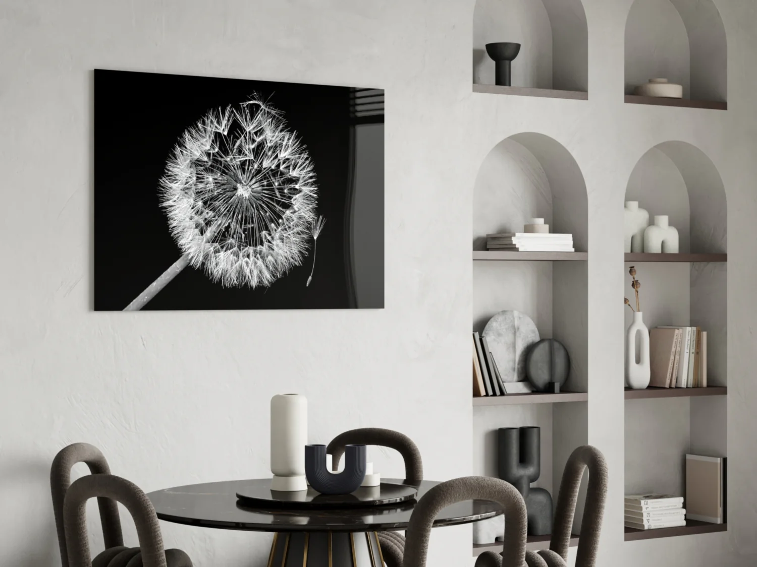 Dandelion Glass Wall Art - Image 6