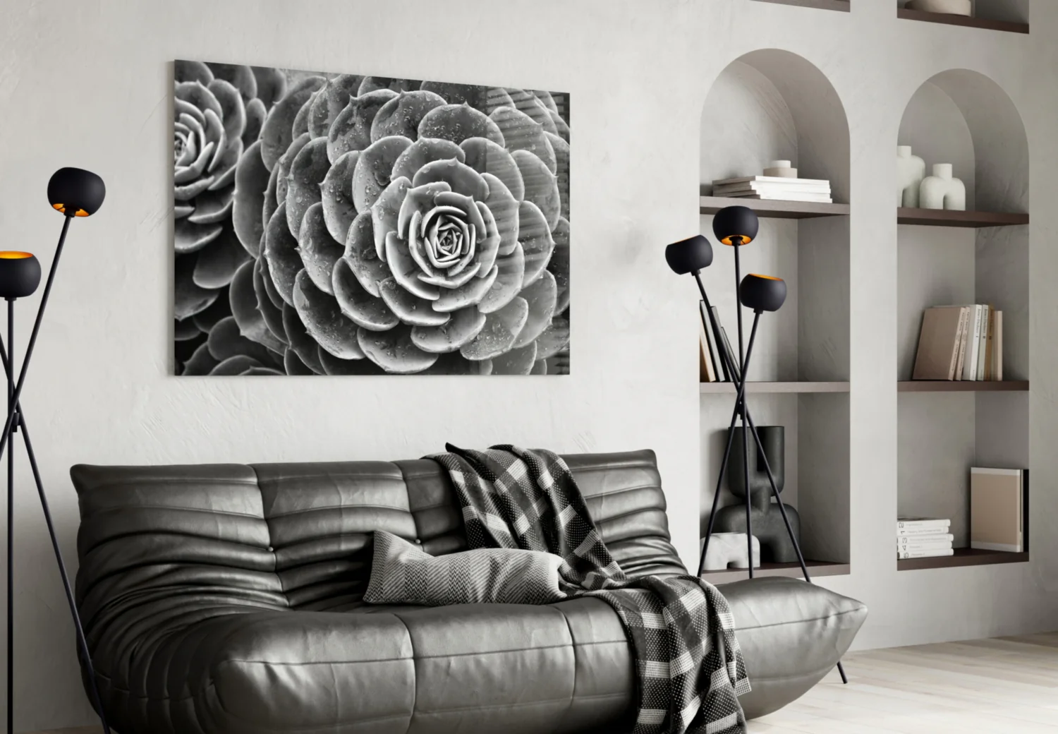 Flower Glass Wall Art - Image 5