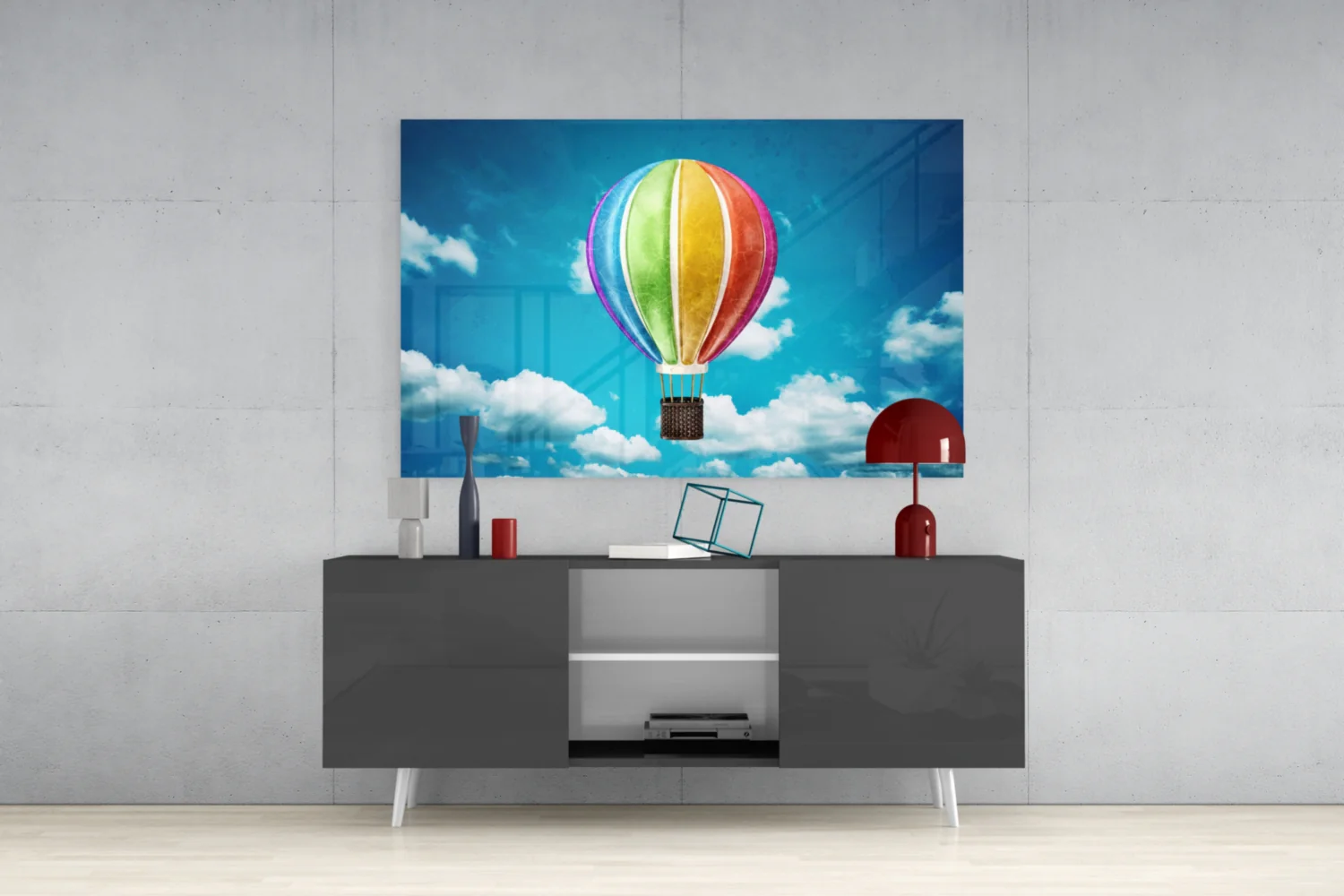 Balloon Glass Wall Art - Image 9