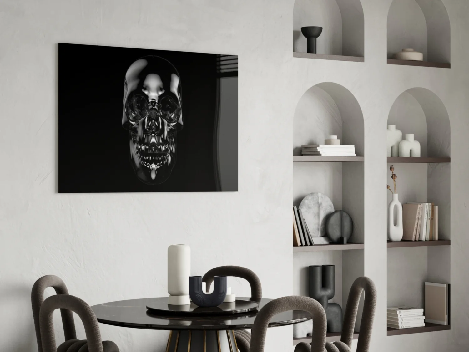 Skull Glass Wall Art - Image 6