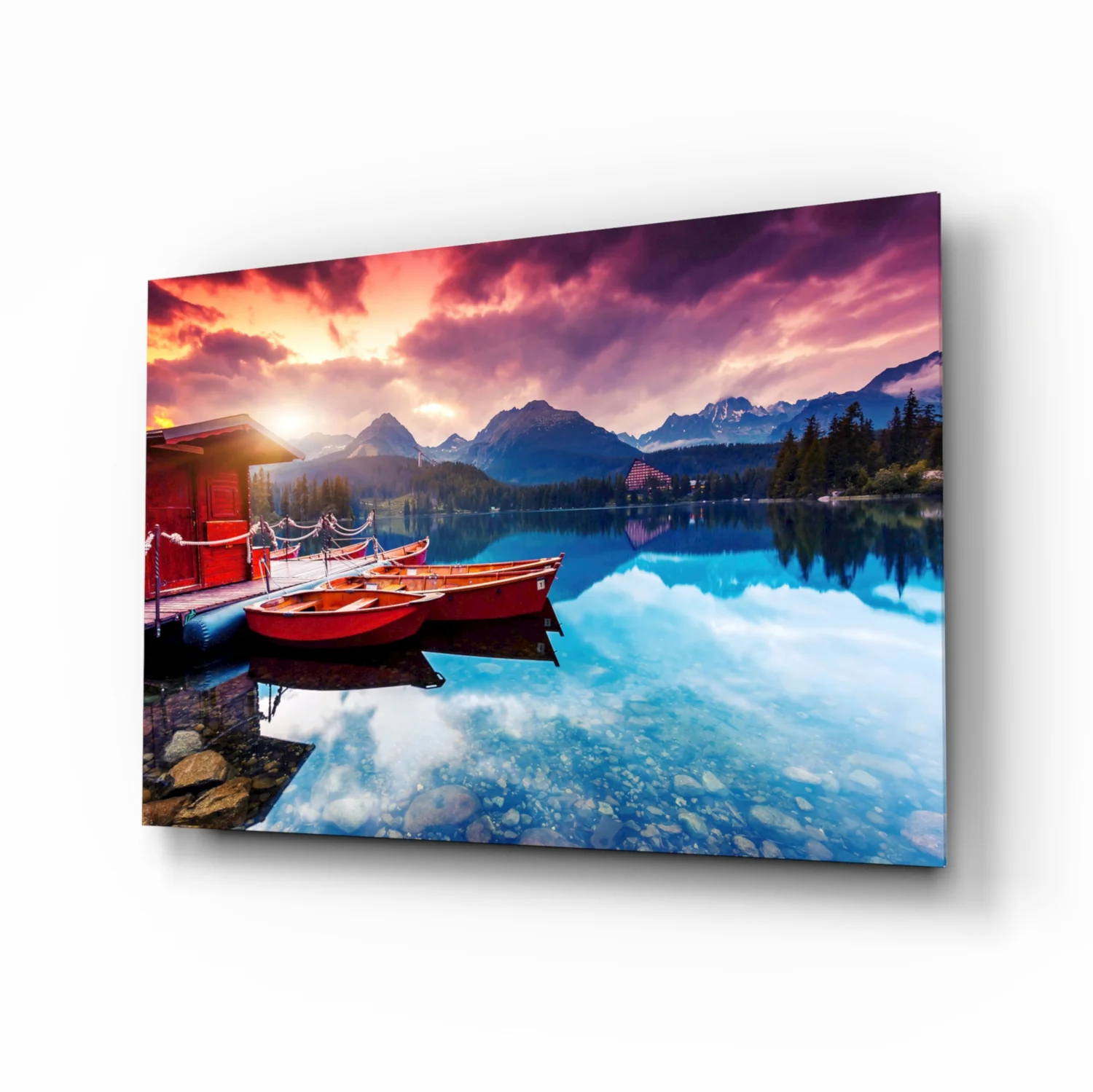 Landscape Glass Wall Art - Image 2