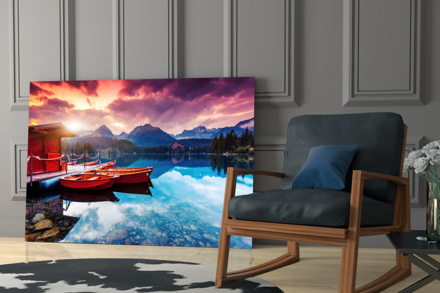 Landscape Glass Wall Art - Image 7