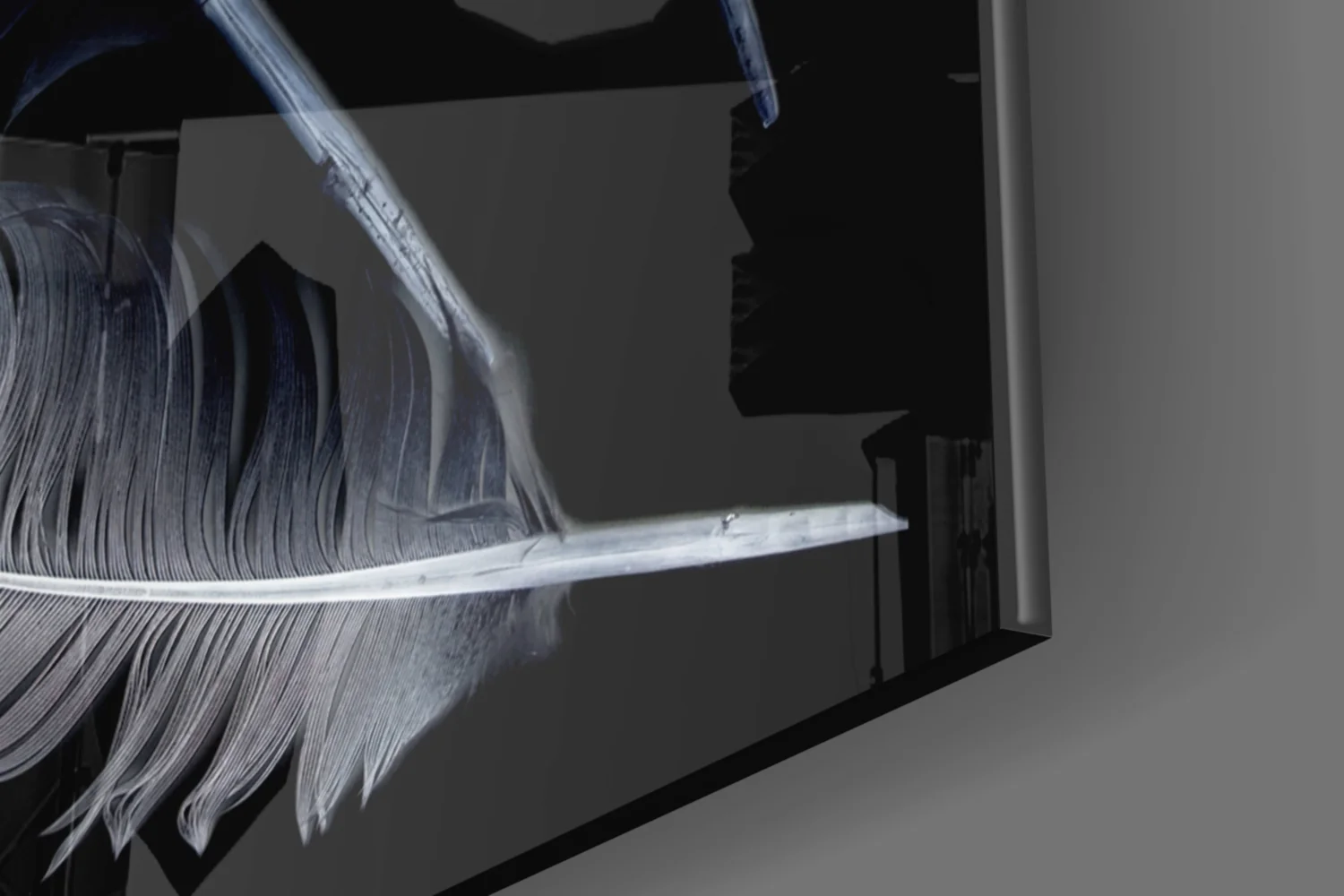 Feather Glass Wall Art - Image 8