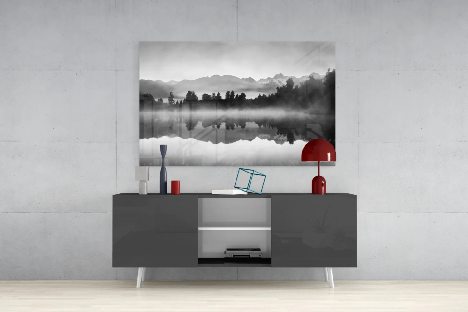 Lake View Glass Wall Art - Image 9
