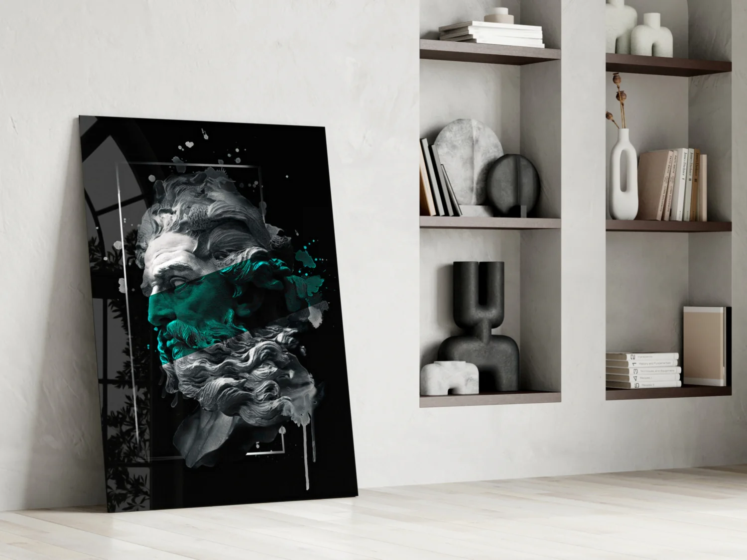Poseidon Glass Wall Art - Image 7