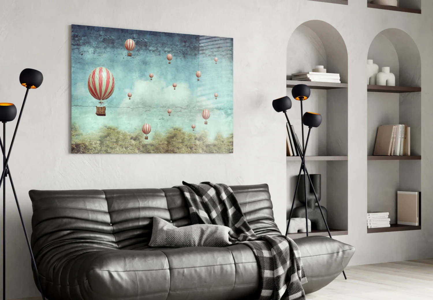 Balloon Glass Wall Art - Image 5