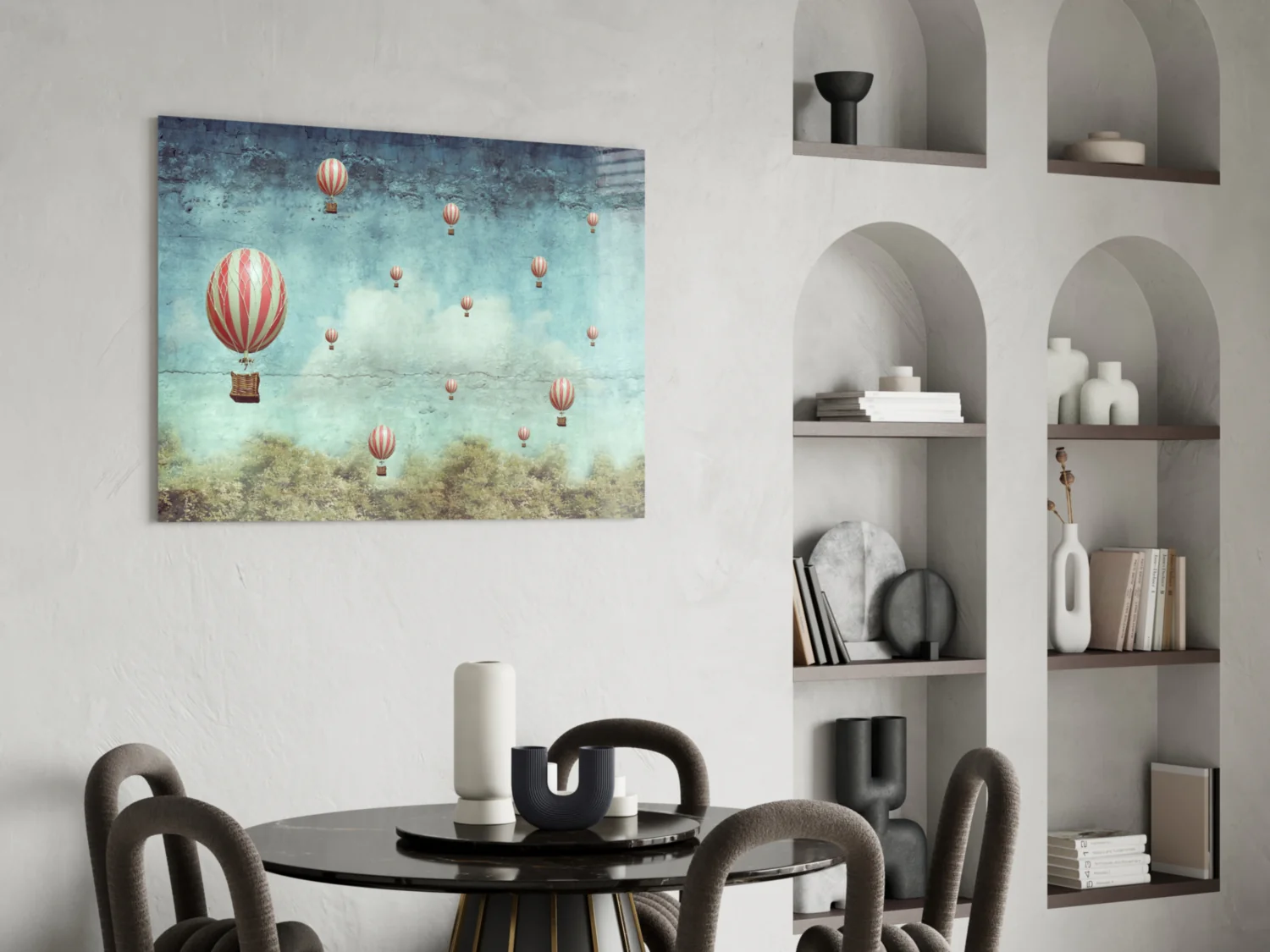 Balloon Glass Wall Art - Image 6