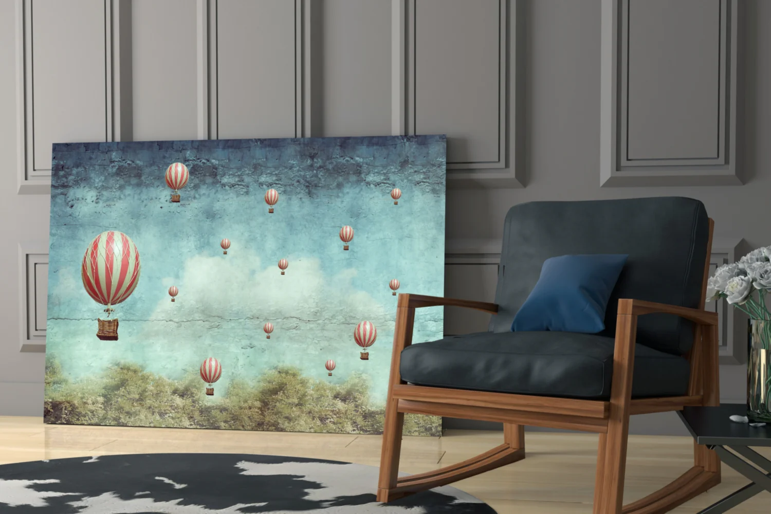 Balloon Glass Wall Art - Image 7
