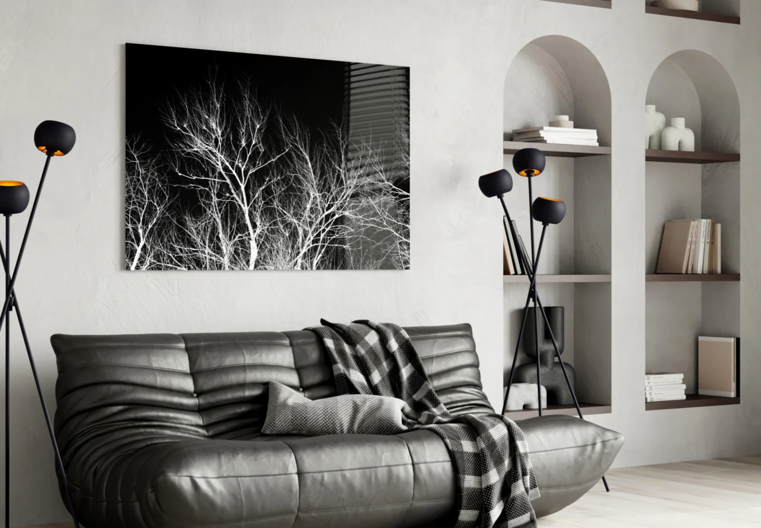Night of the Tree Glass Wall Art - Image 5