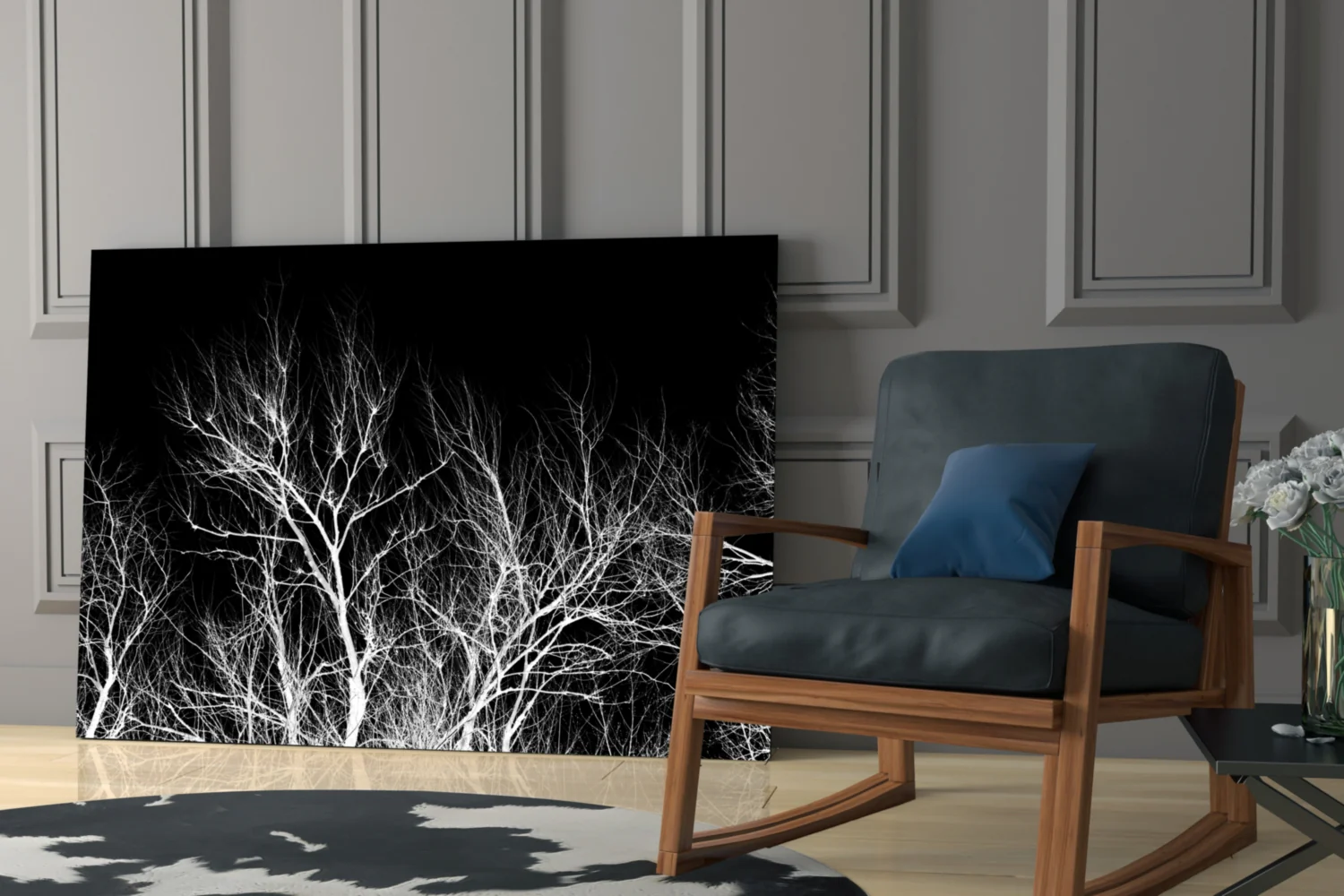 Night of the Tree Glass Wall Art - Image 7
