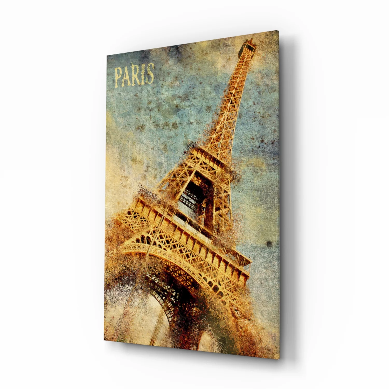 Eiffel Tower Glass Wall Art - Image 2